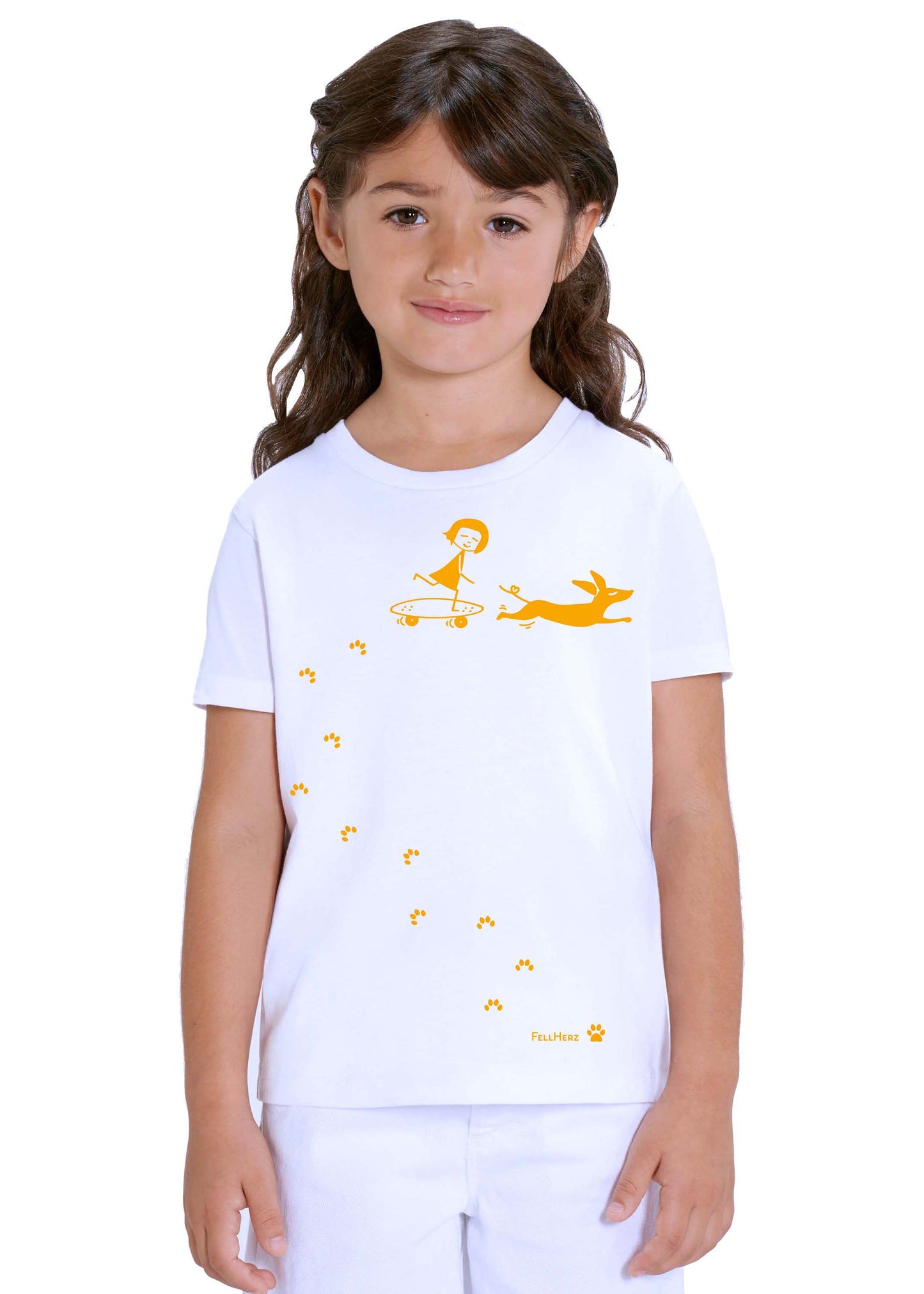 Best Friend Kids T-Shirt white