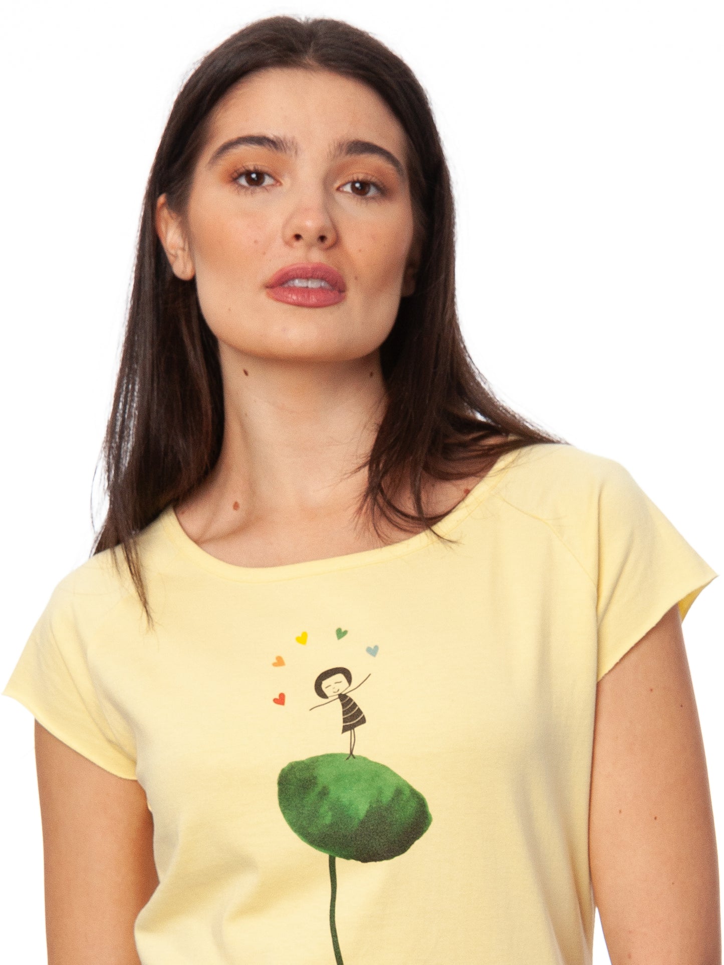 Rainbow Jongleuse Cap Sleeve vanilla