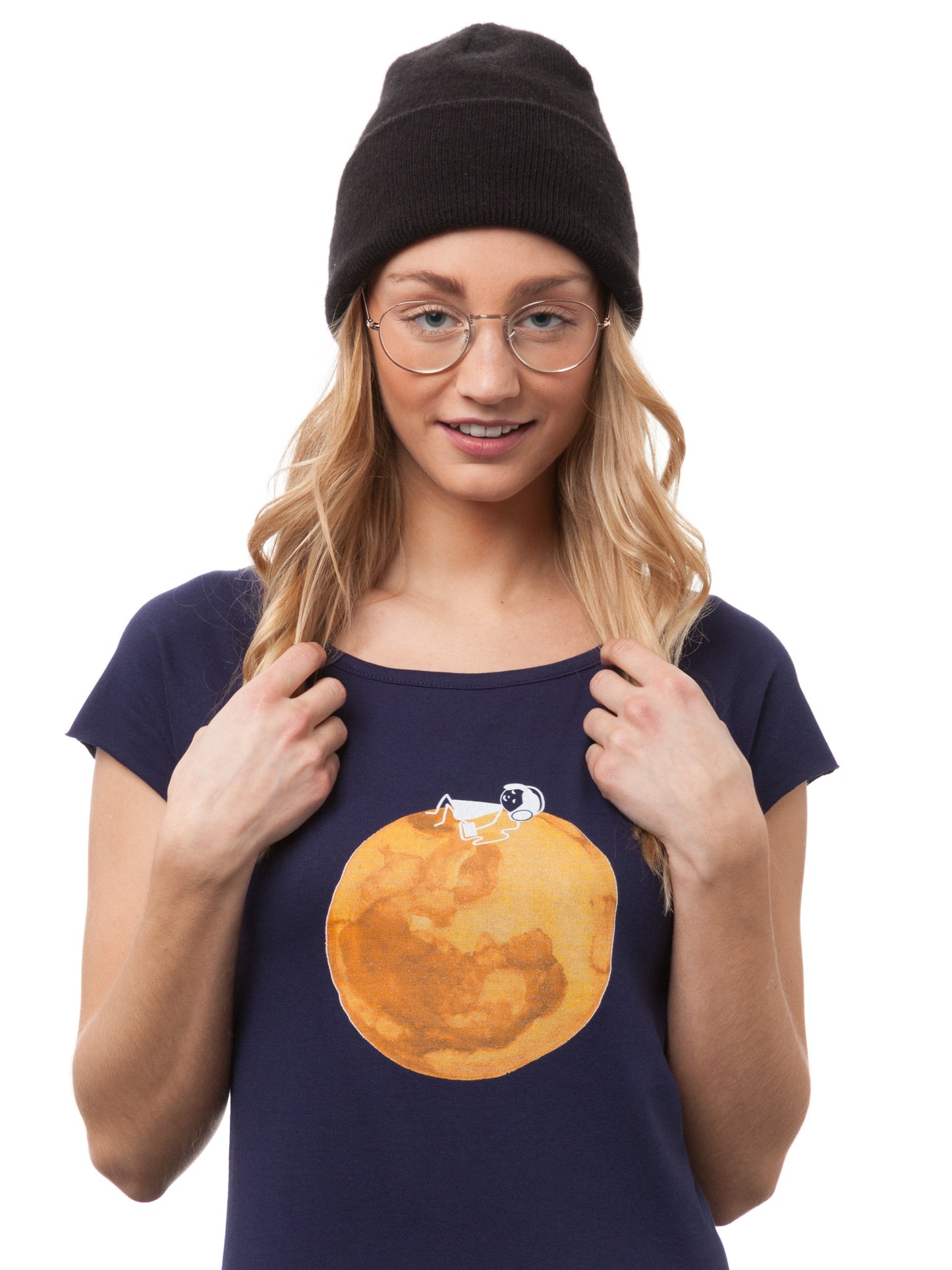 Moon Girl Cap Sleeve midnight
