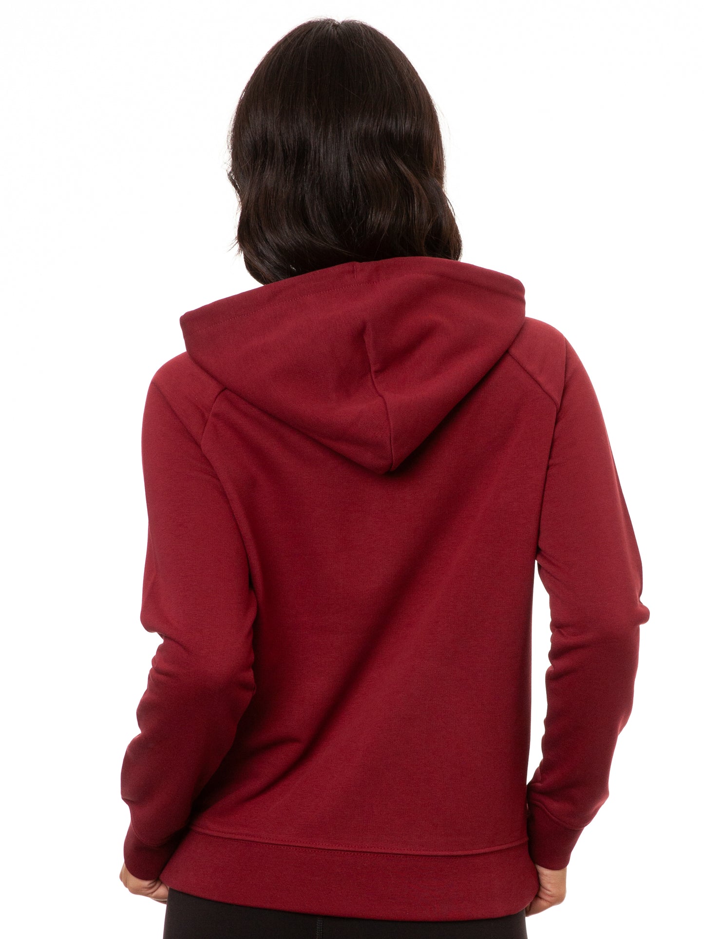 Moon Cat Hoodie burgundy