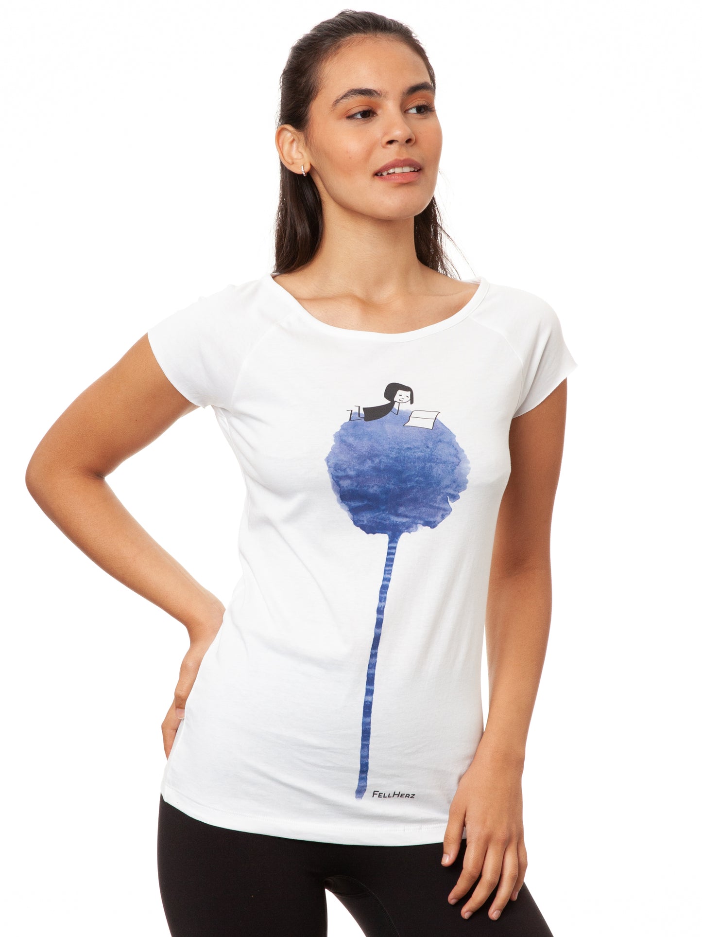 Blumenbuch Cap Sleeve white