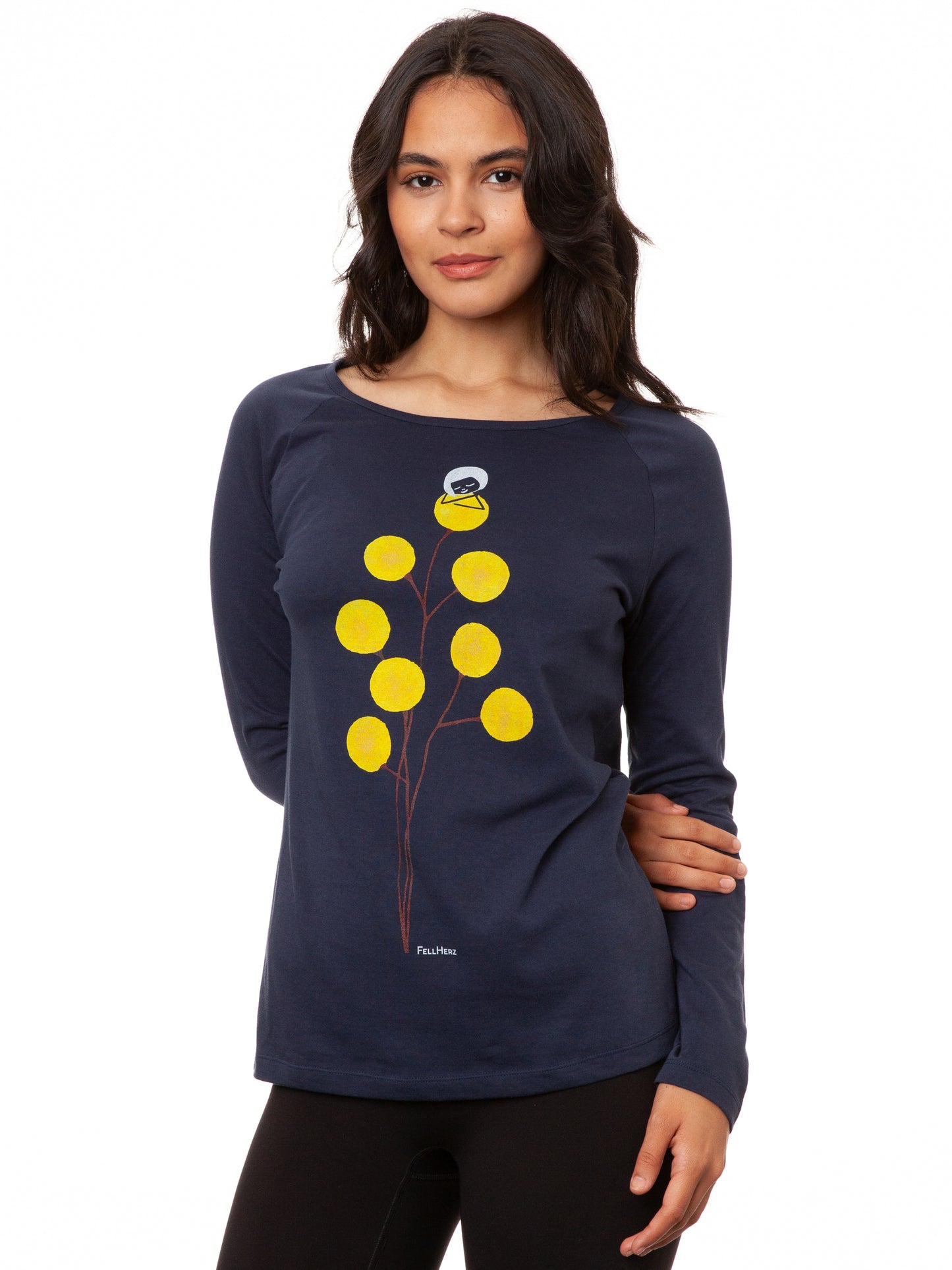 Raglan Longsleeve Just relax moonlit
