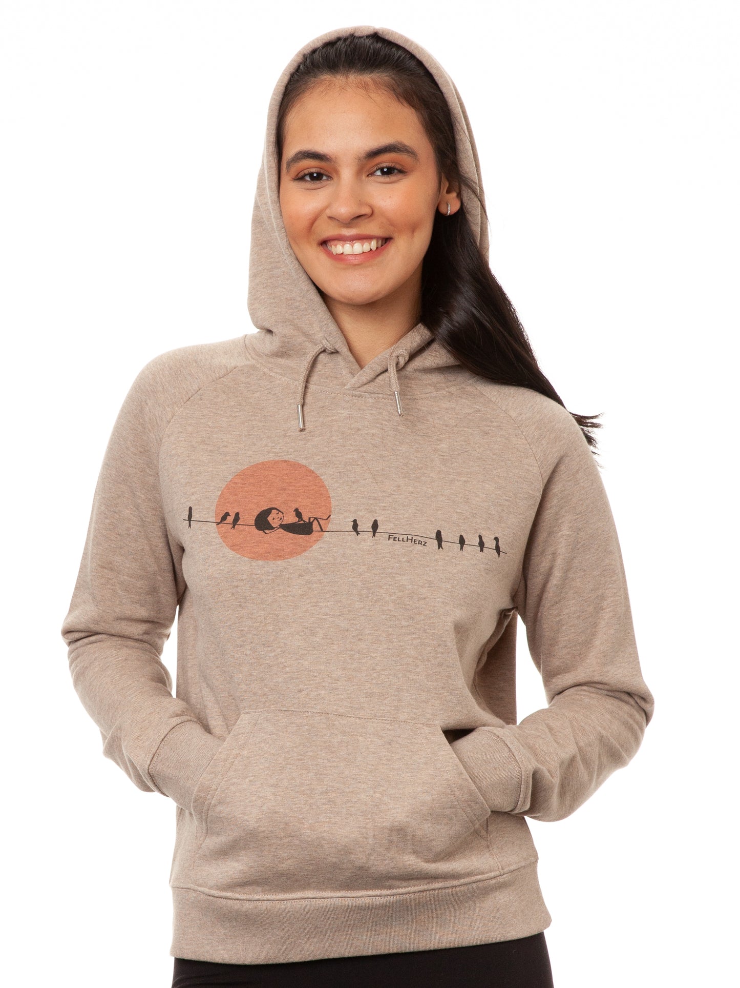 Sunrise Hoodie heather sand