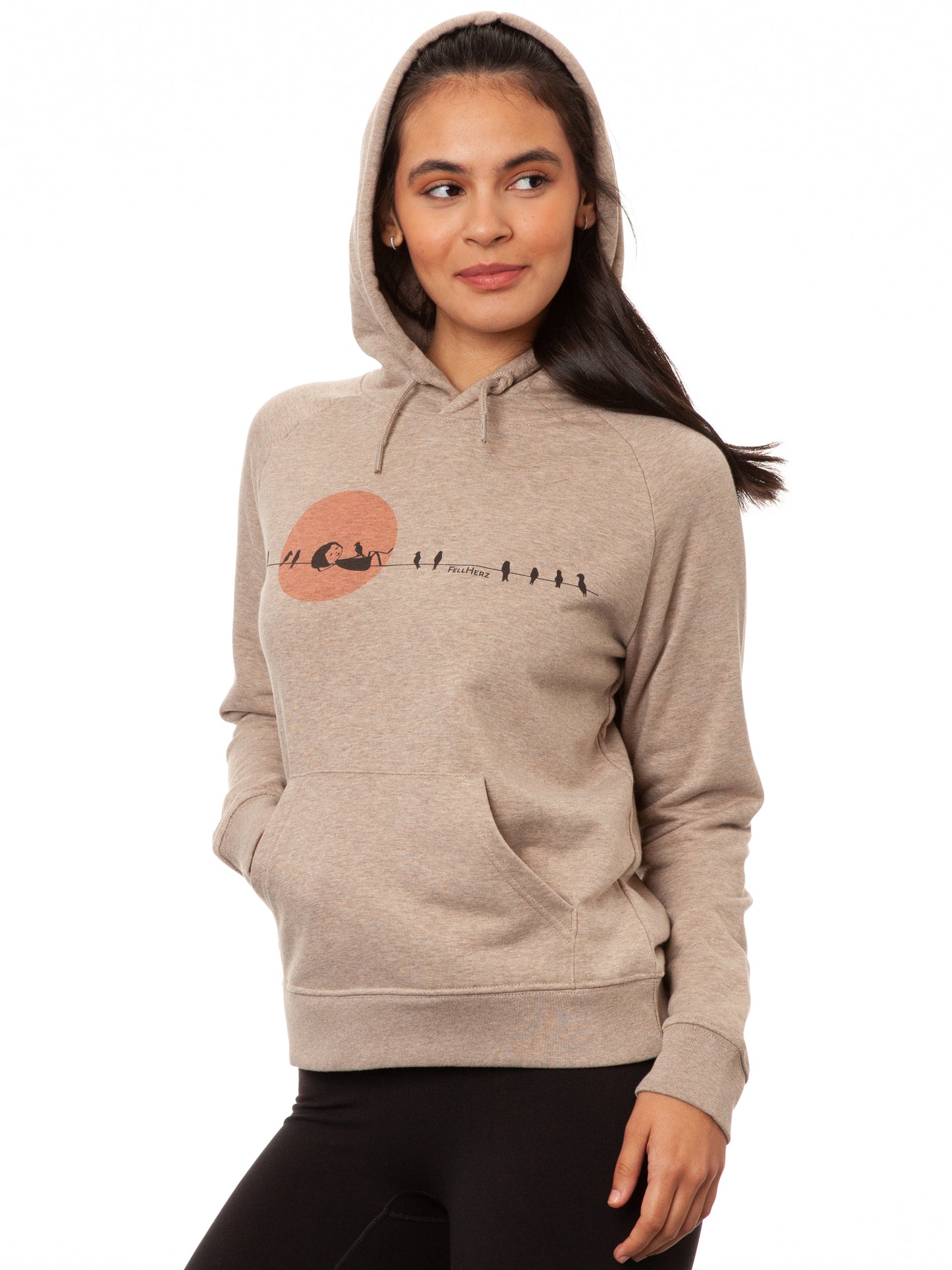 Sunrise Hoodie heather sand