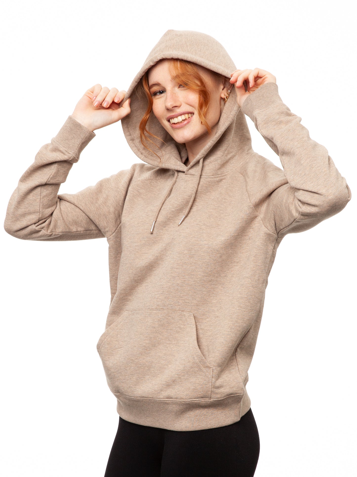 Hoodie Heather Sand