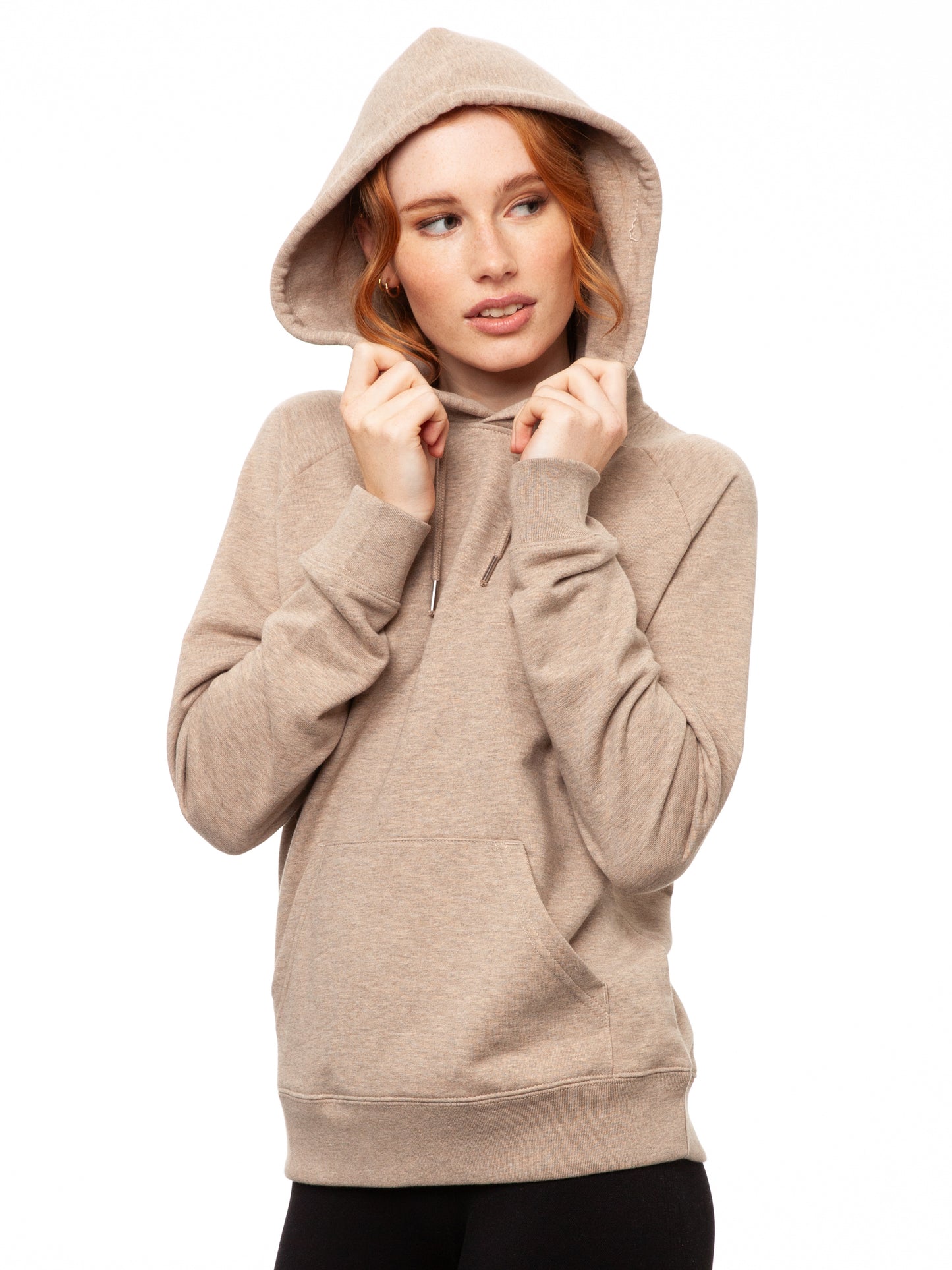 Hoodie Heather Sand