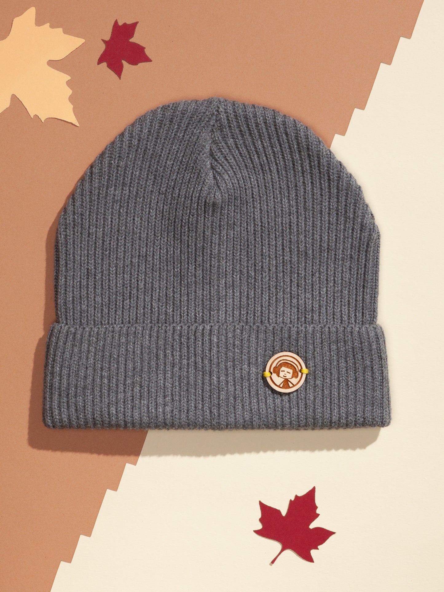 Beanie heather grey