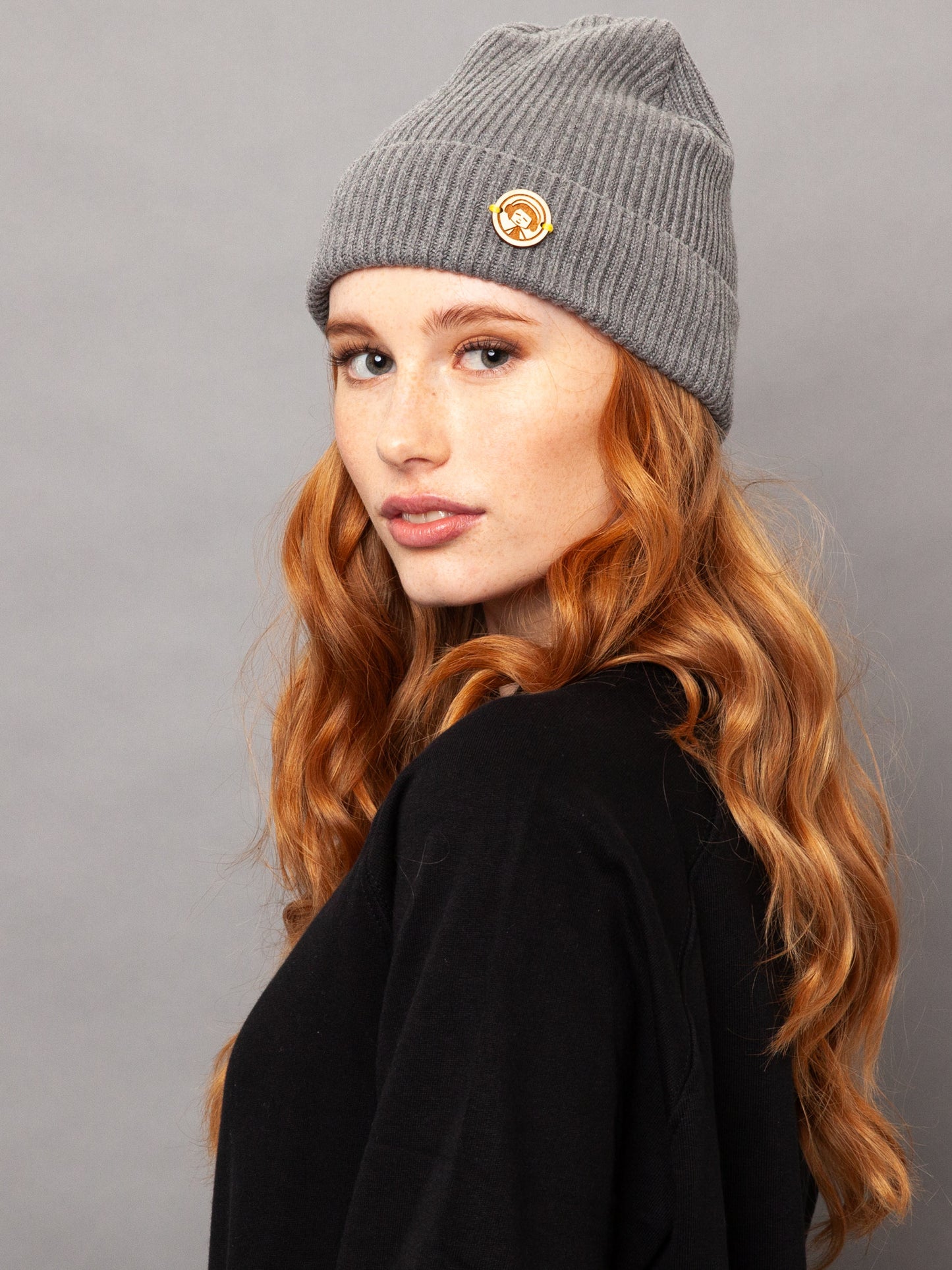 Beanie heather grey