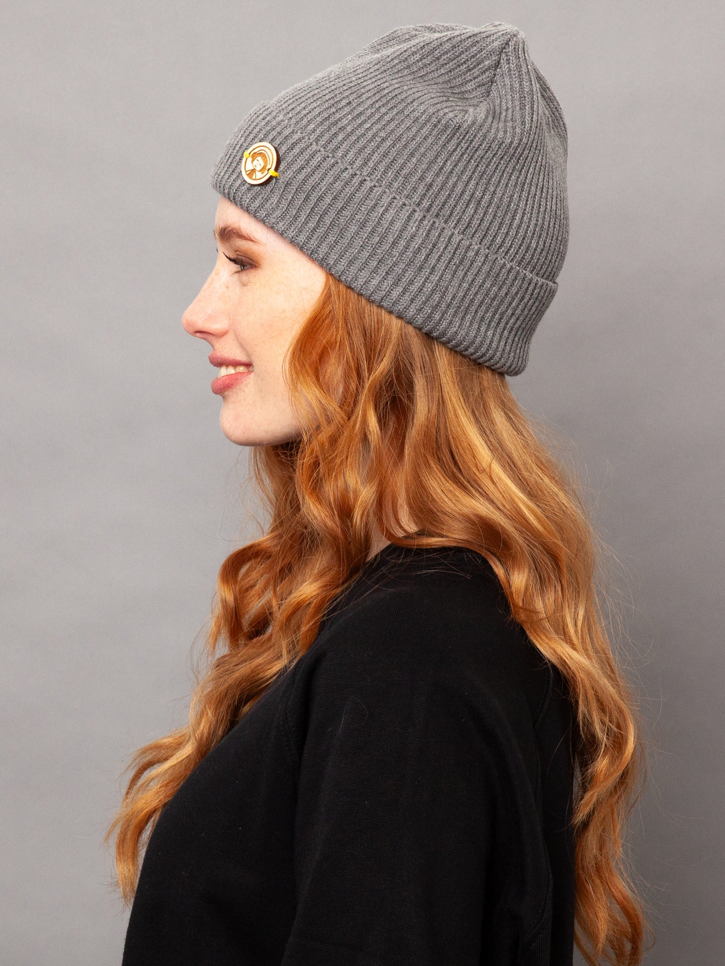 Beanie heather grey