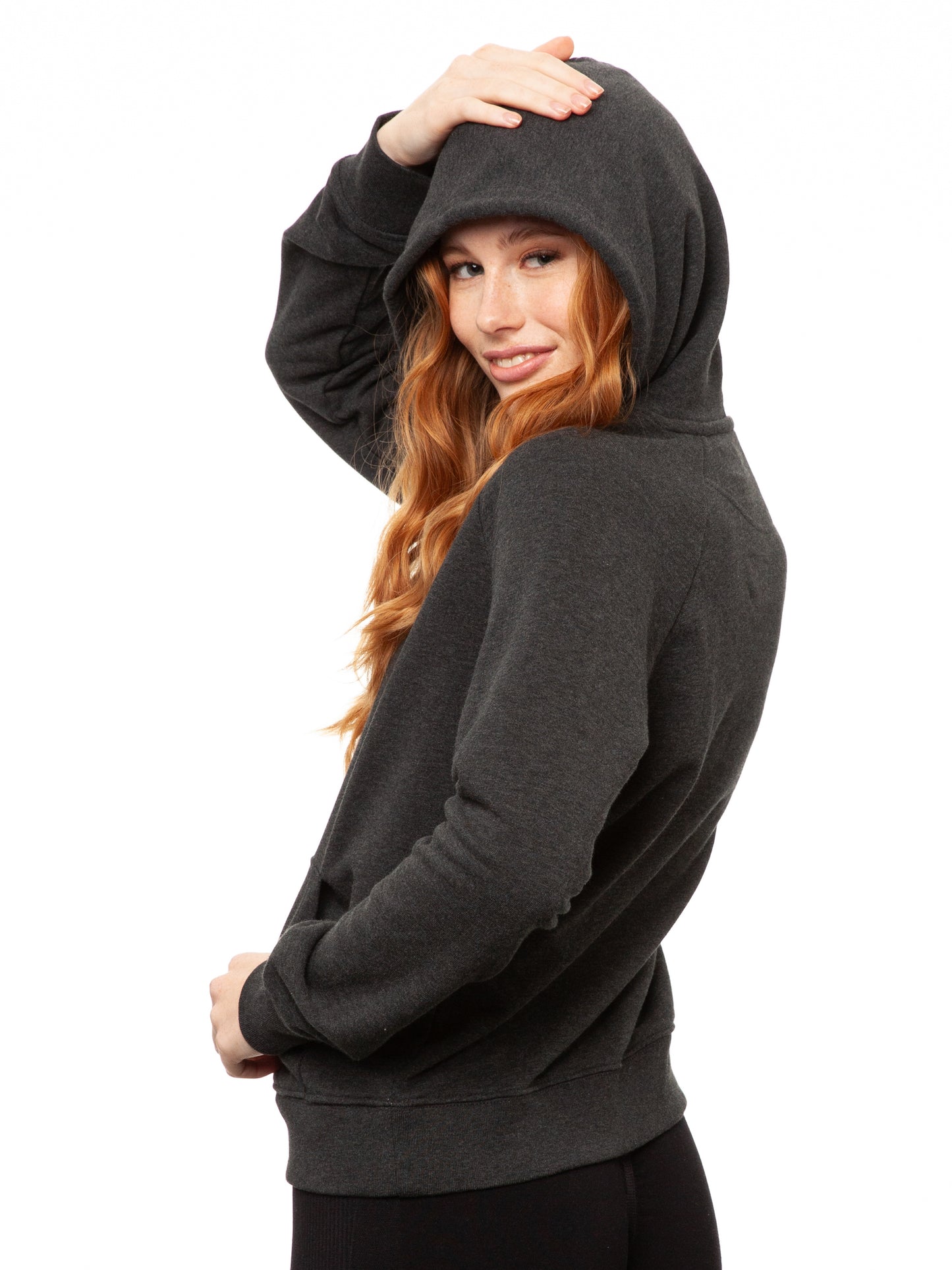 Hoodie Dark Heather Grey