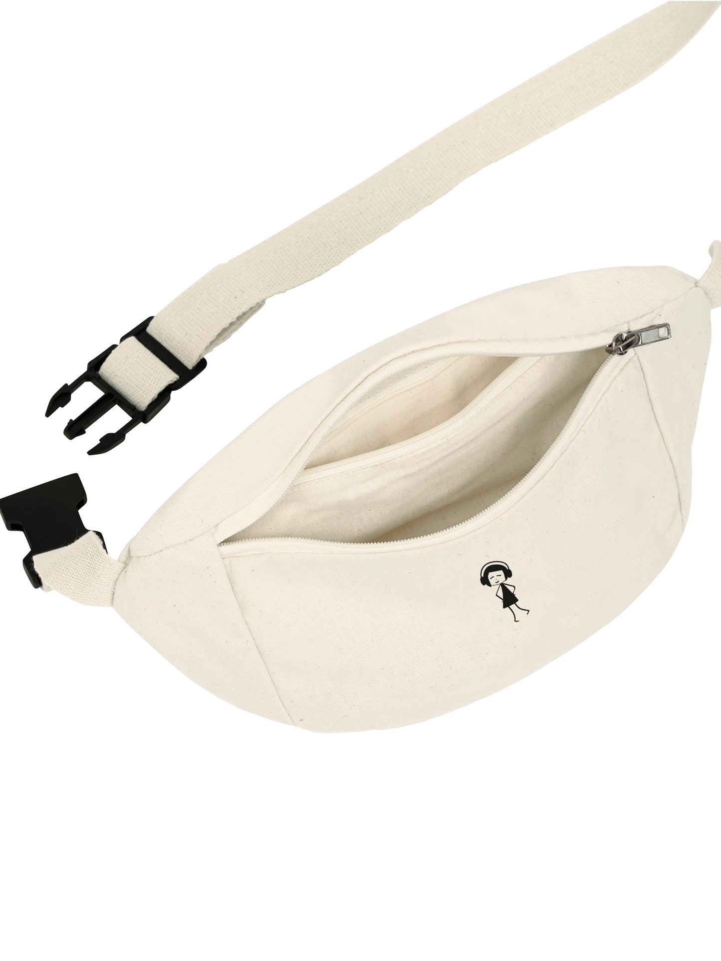 Bauchtasche Dancing Queen natural white