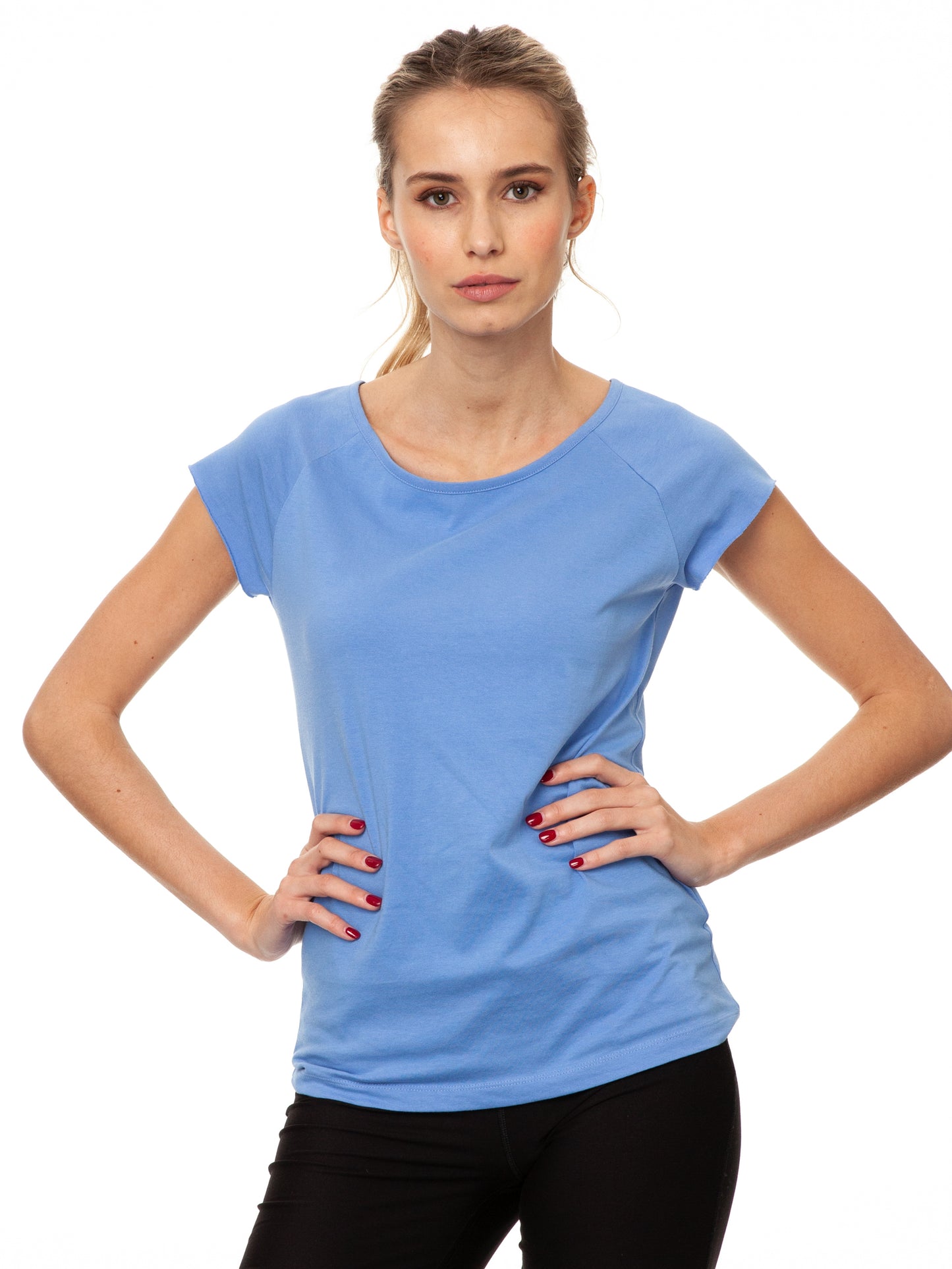 Cap Sleeve cornflower