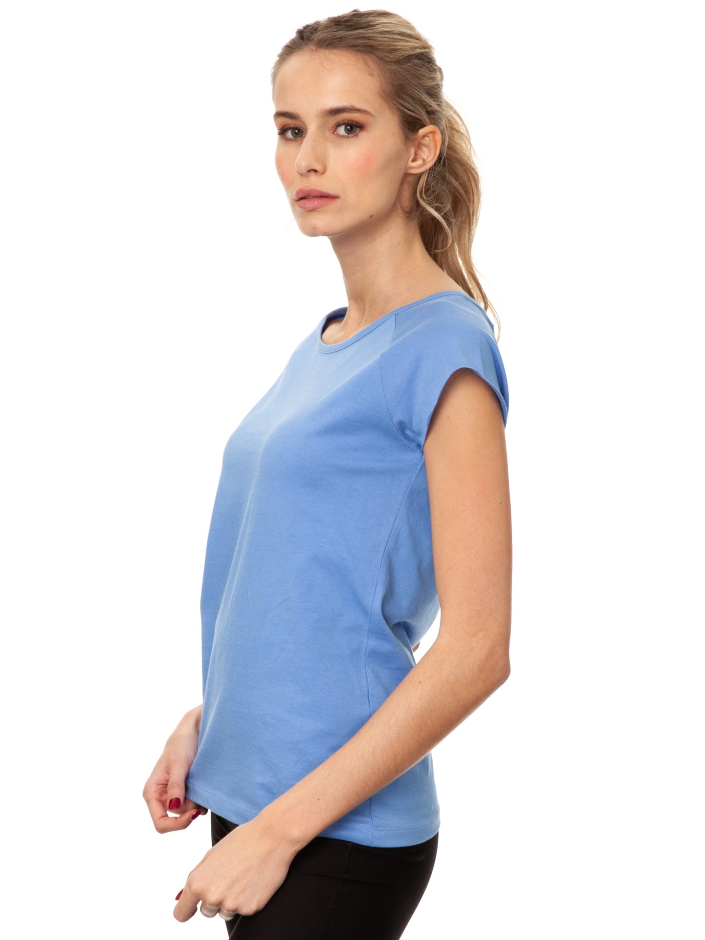 Cap Sleeve cornflower