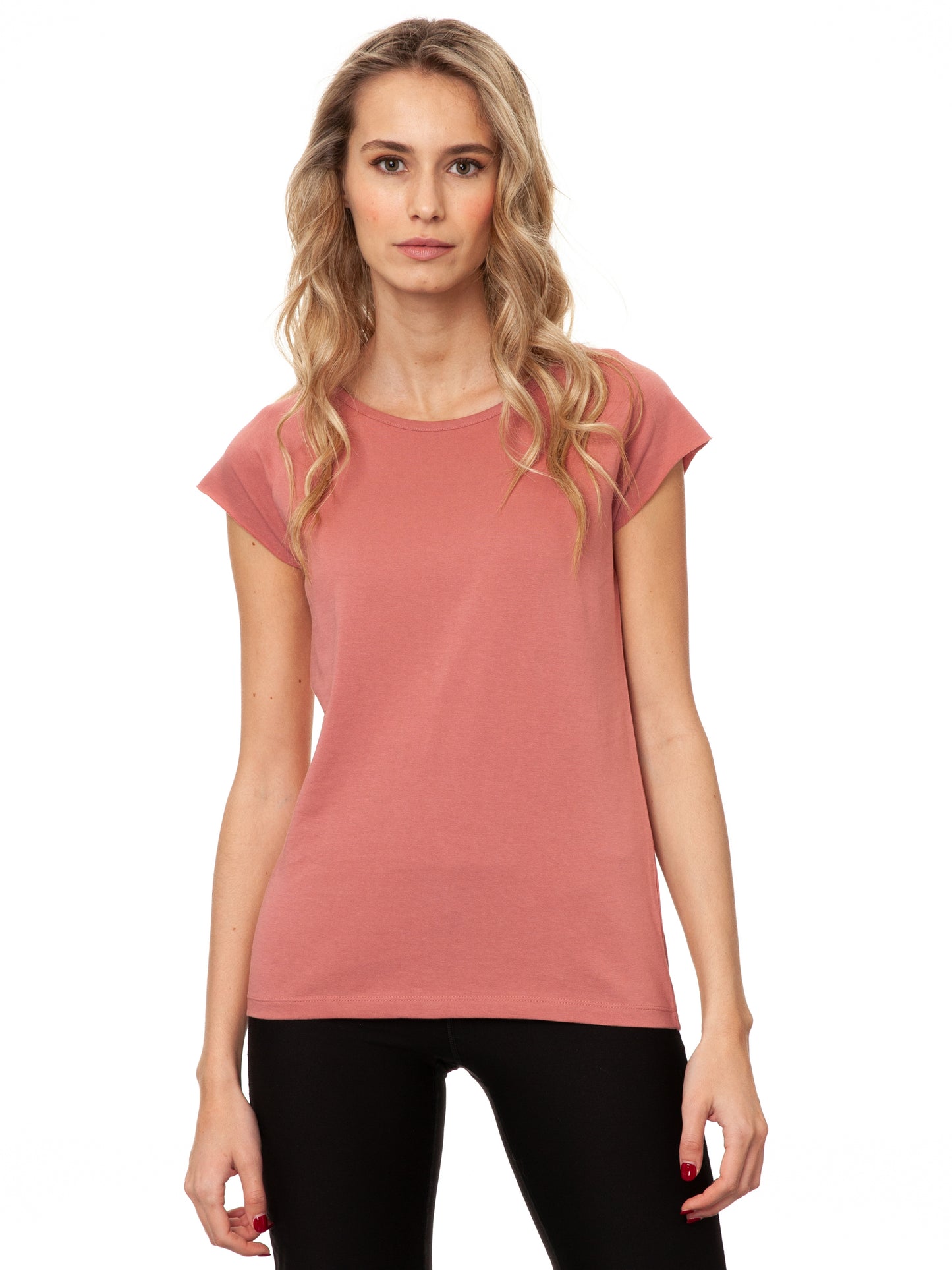 Cap Sleeve dusty rose