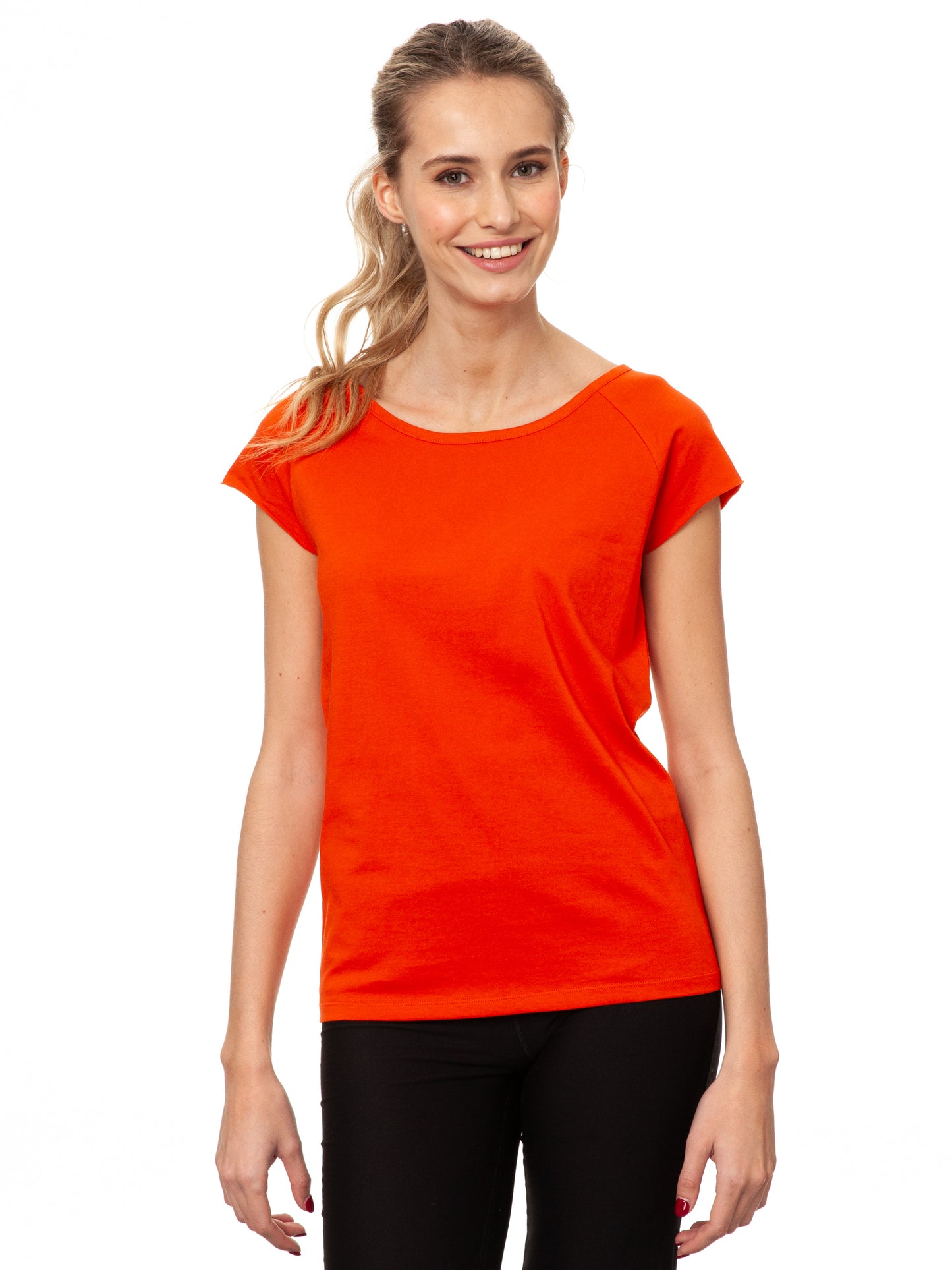 Cap Sleeve koi orange