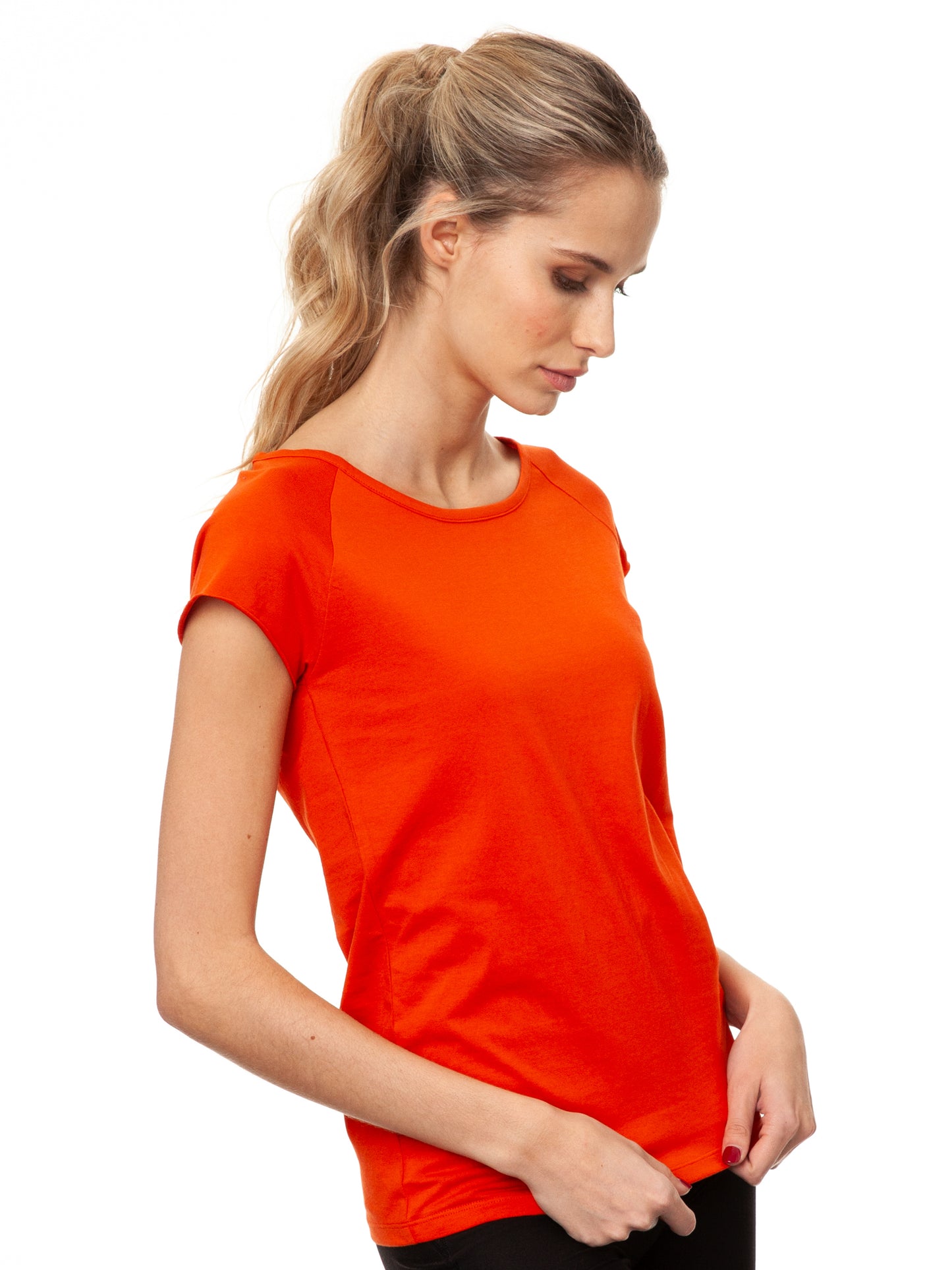 Cap Sleeve koi orange