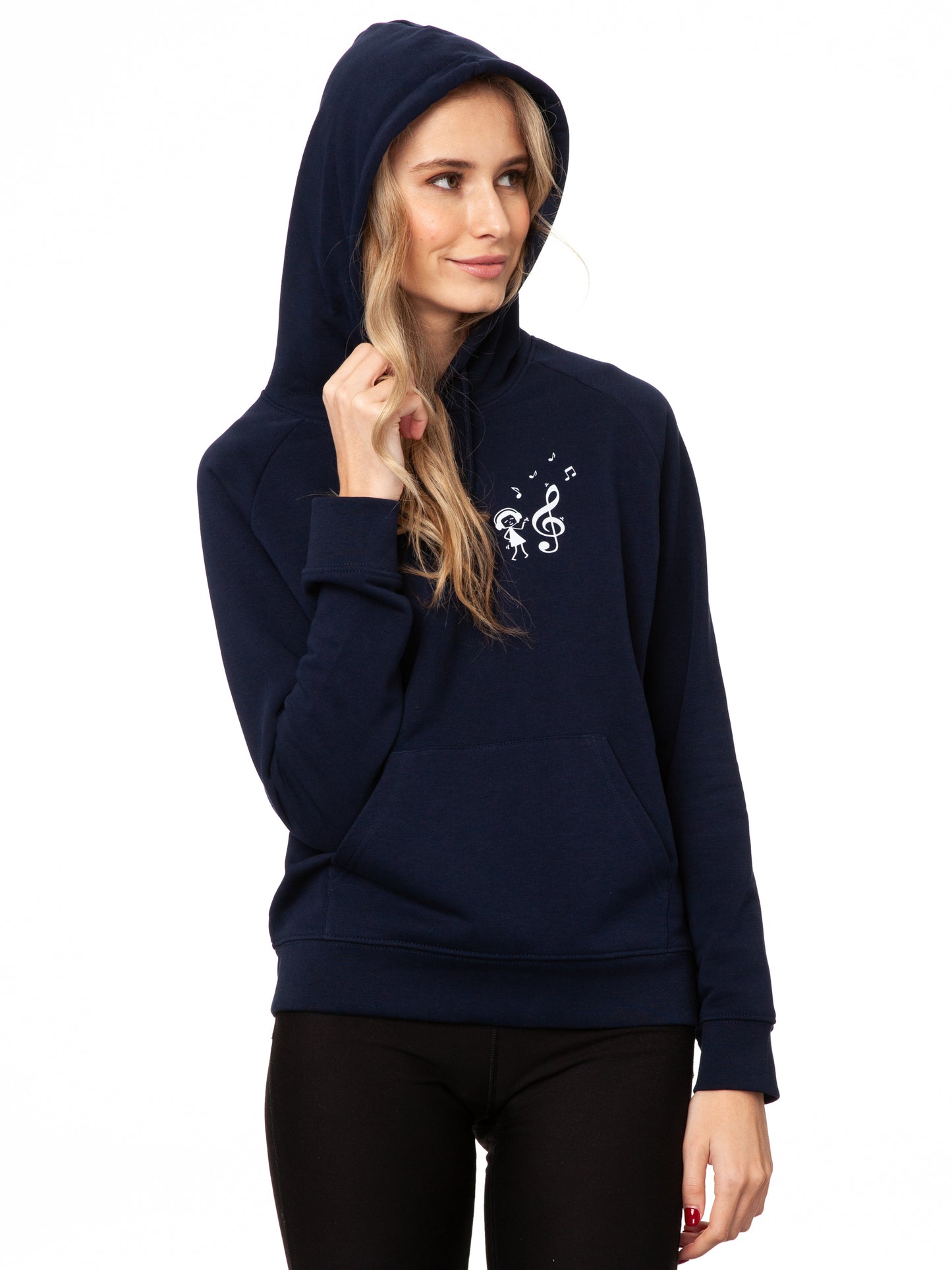 Music Lover Hoodie navy