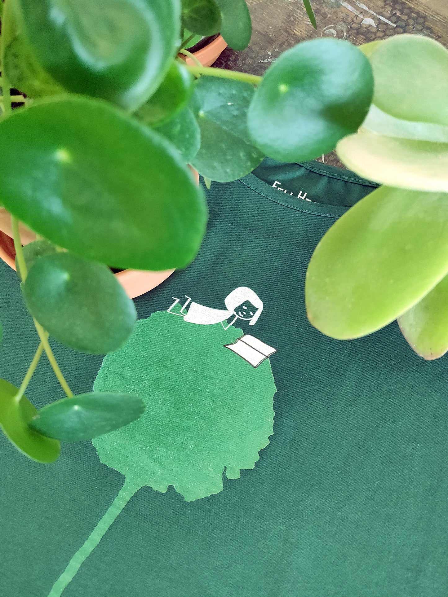 Blumenbuch Cap Sleeve scarab green