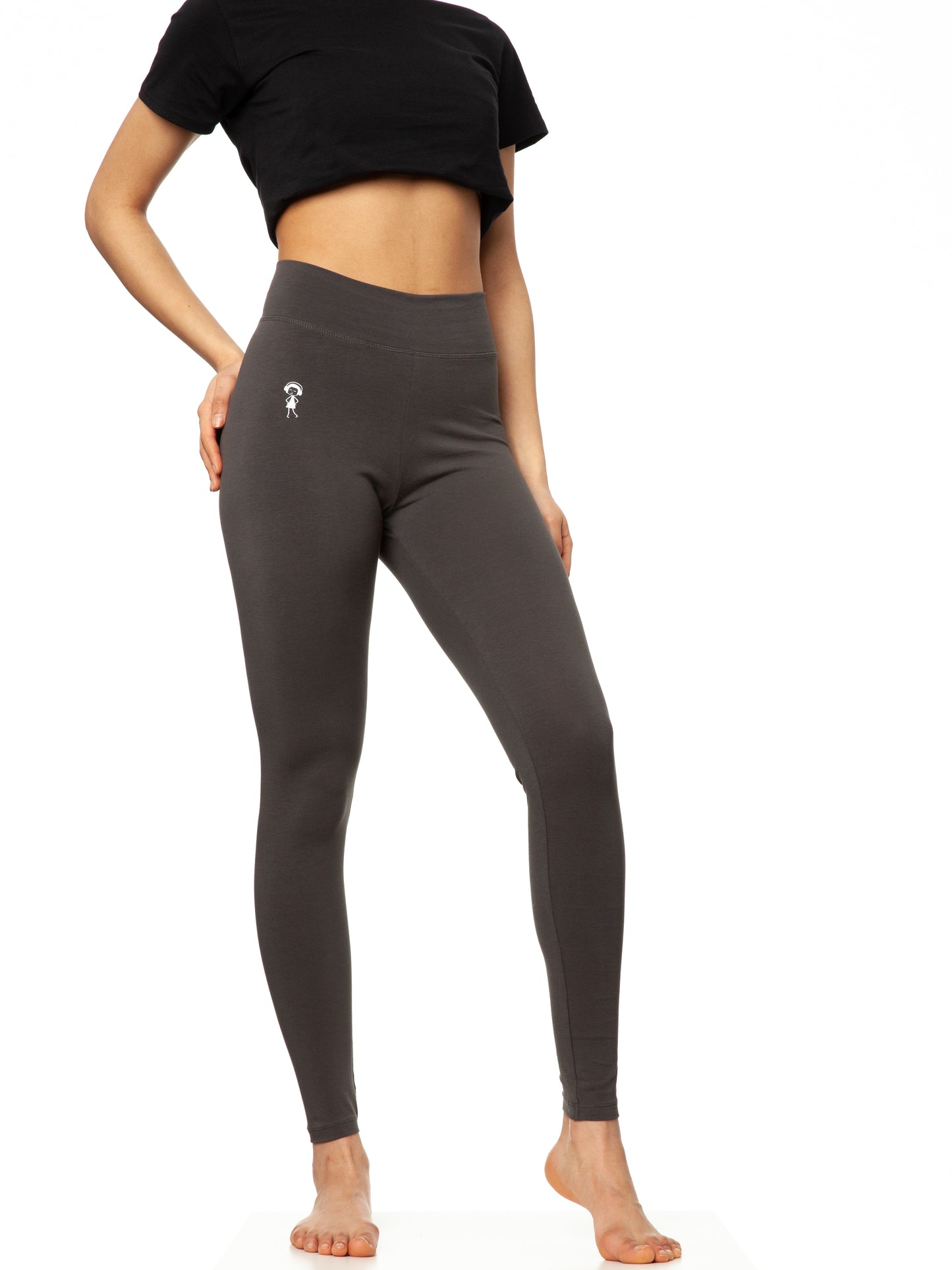 FellHerz Leggings dark grey