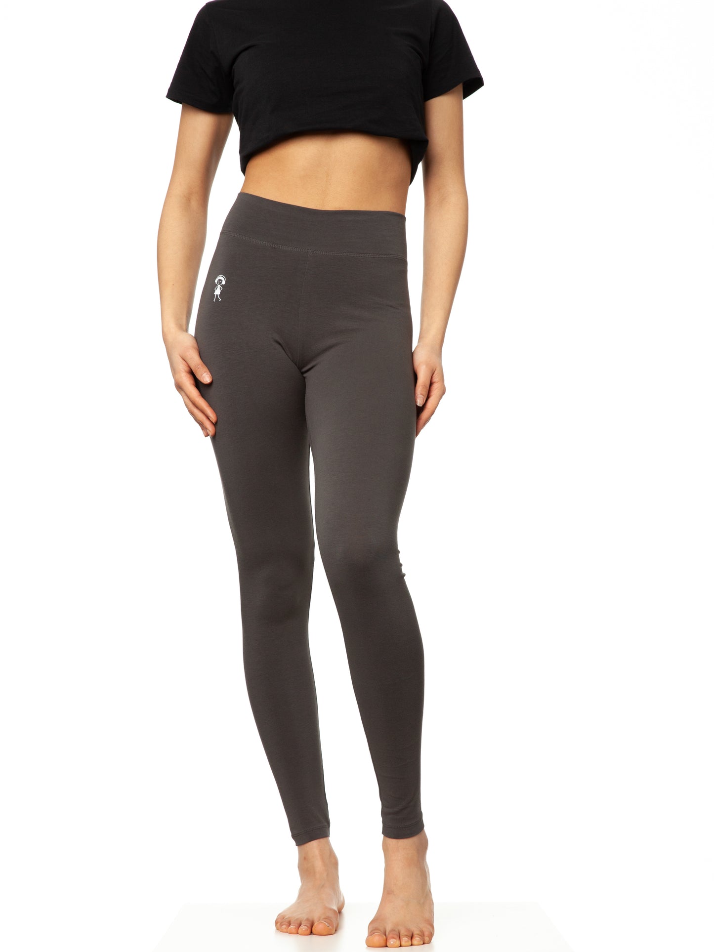 FellHerz Leggings dark grey