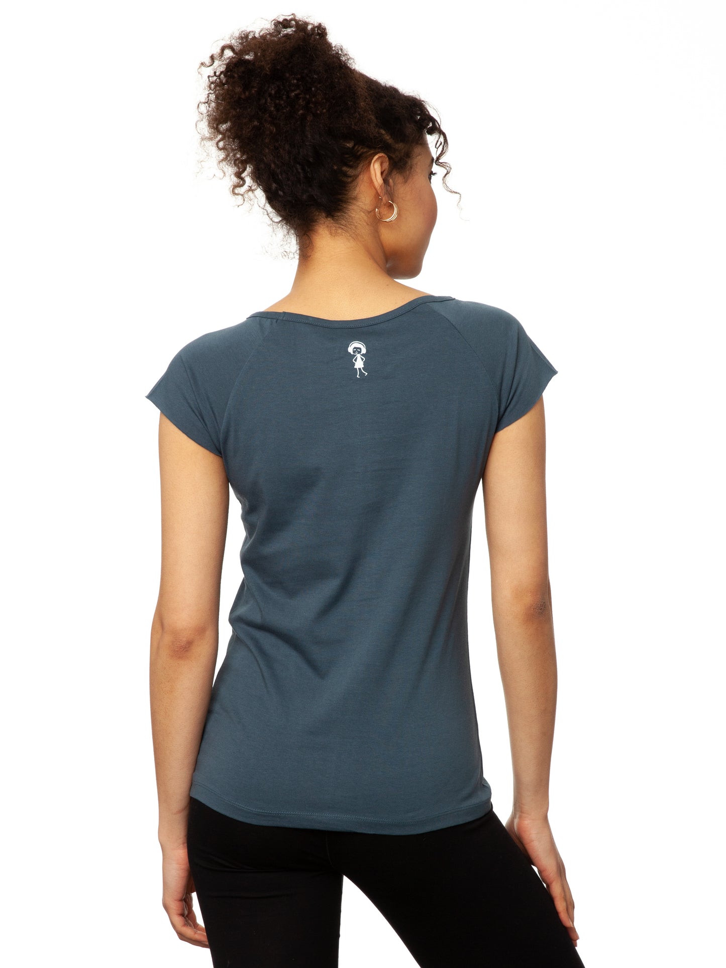 Seagull Flight Cap Sleeve thundercloud