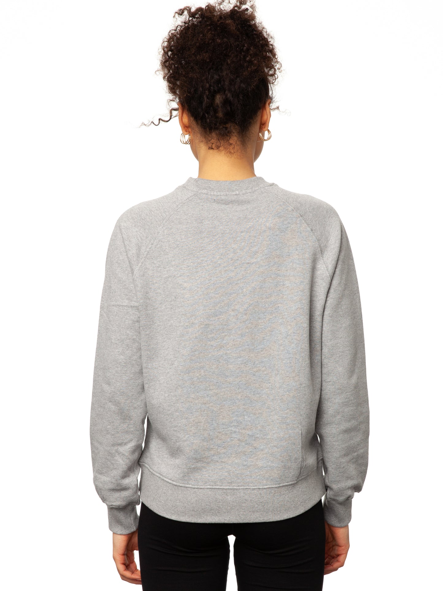 Gitarrenmädchen Raglan Sweater grey melange