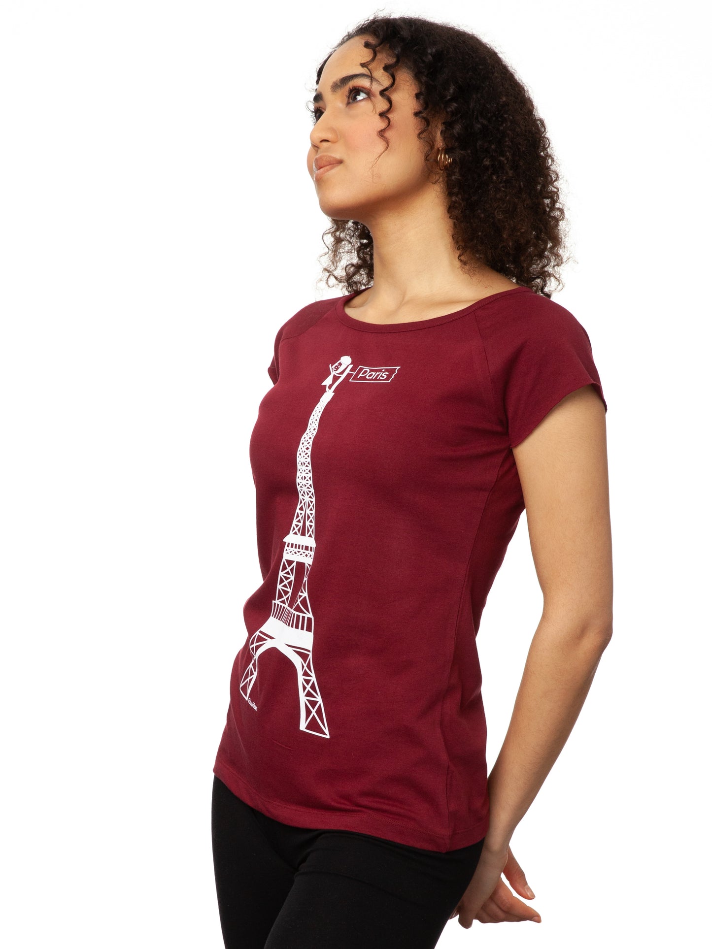 Paris mon chérie Cap Sleeve ruby