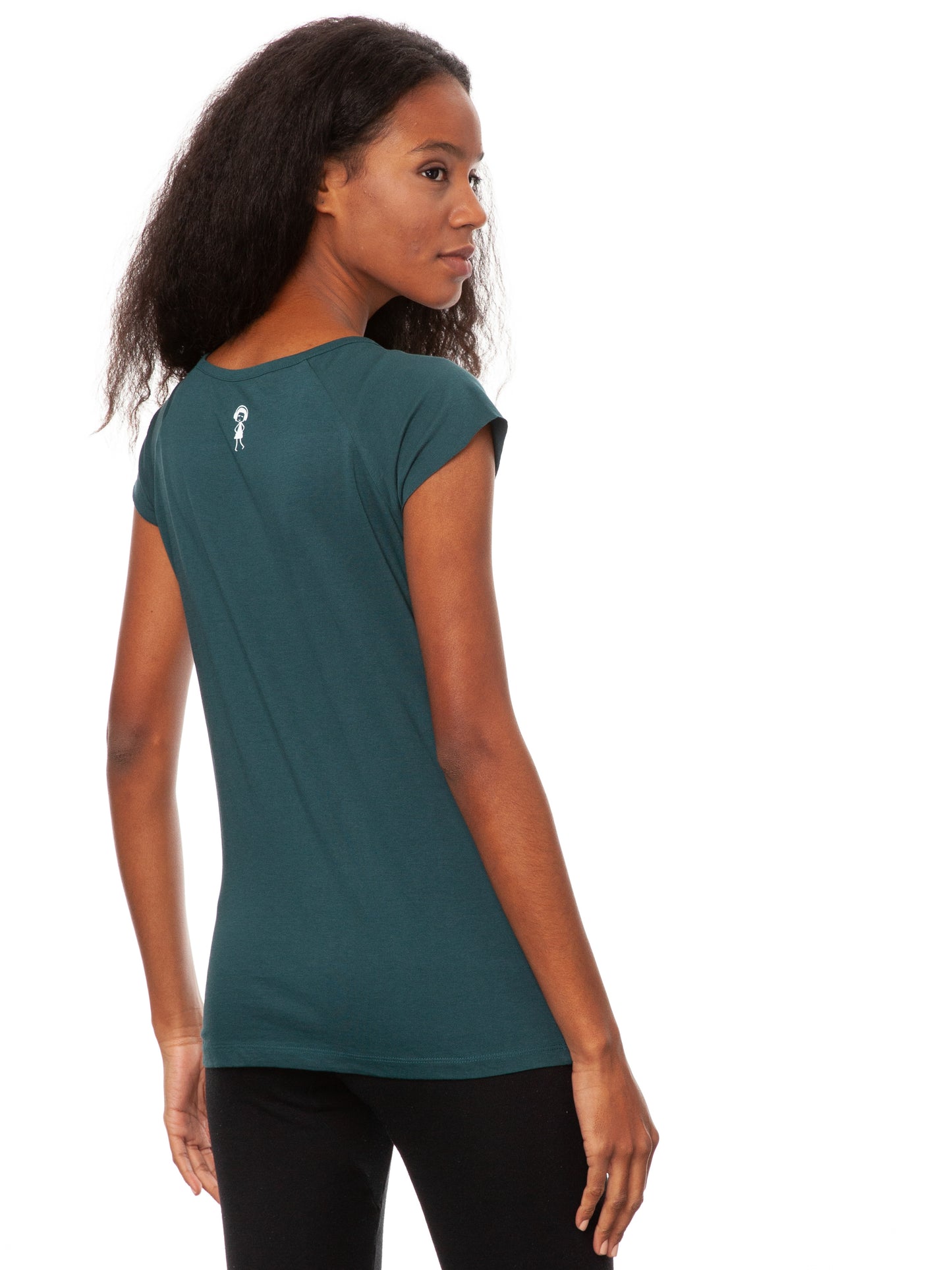Best Friend Cap Sleeve deepteal