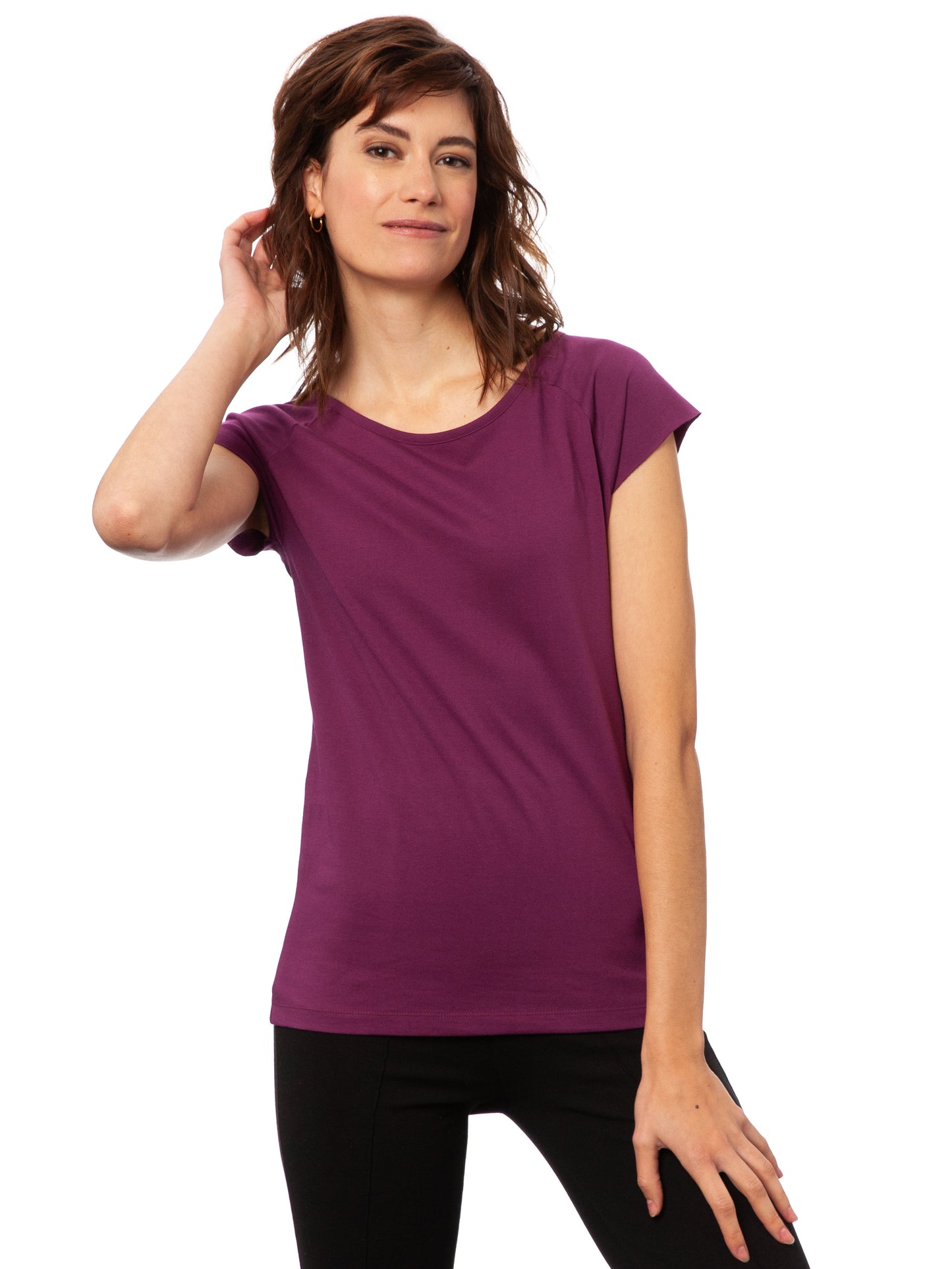 Cap Sleeve berry