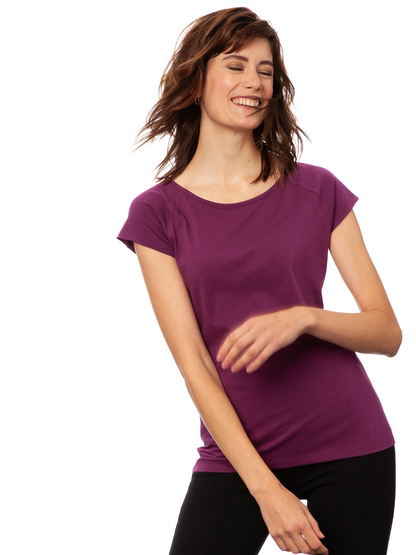 Cap Sleeve berry