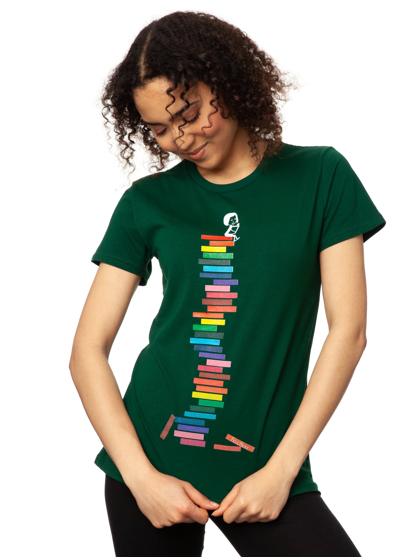 Books T-Shirt bottle green