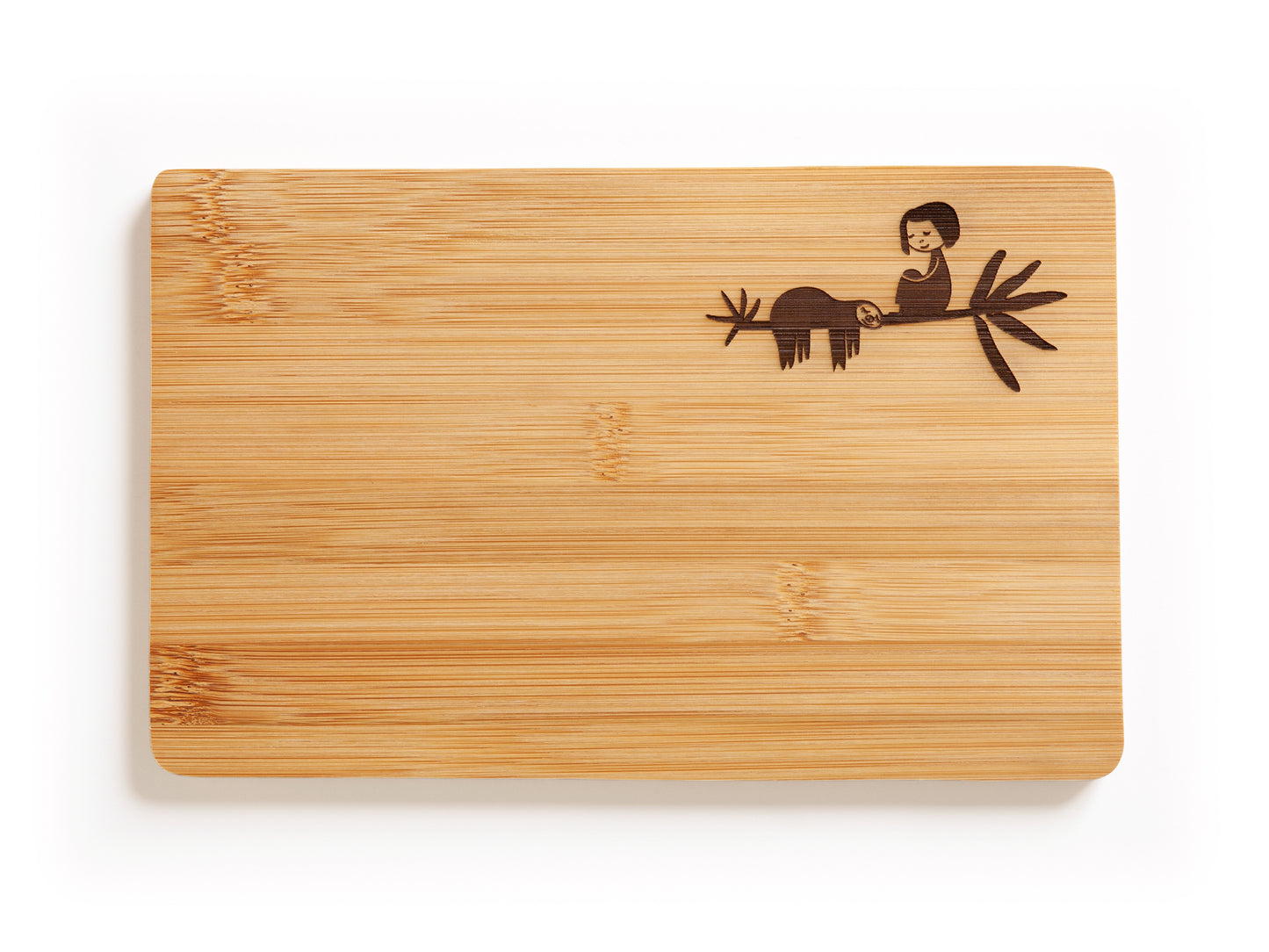 Breakfast Board Sloth Bamboo