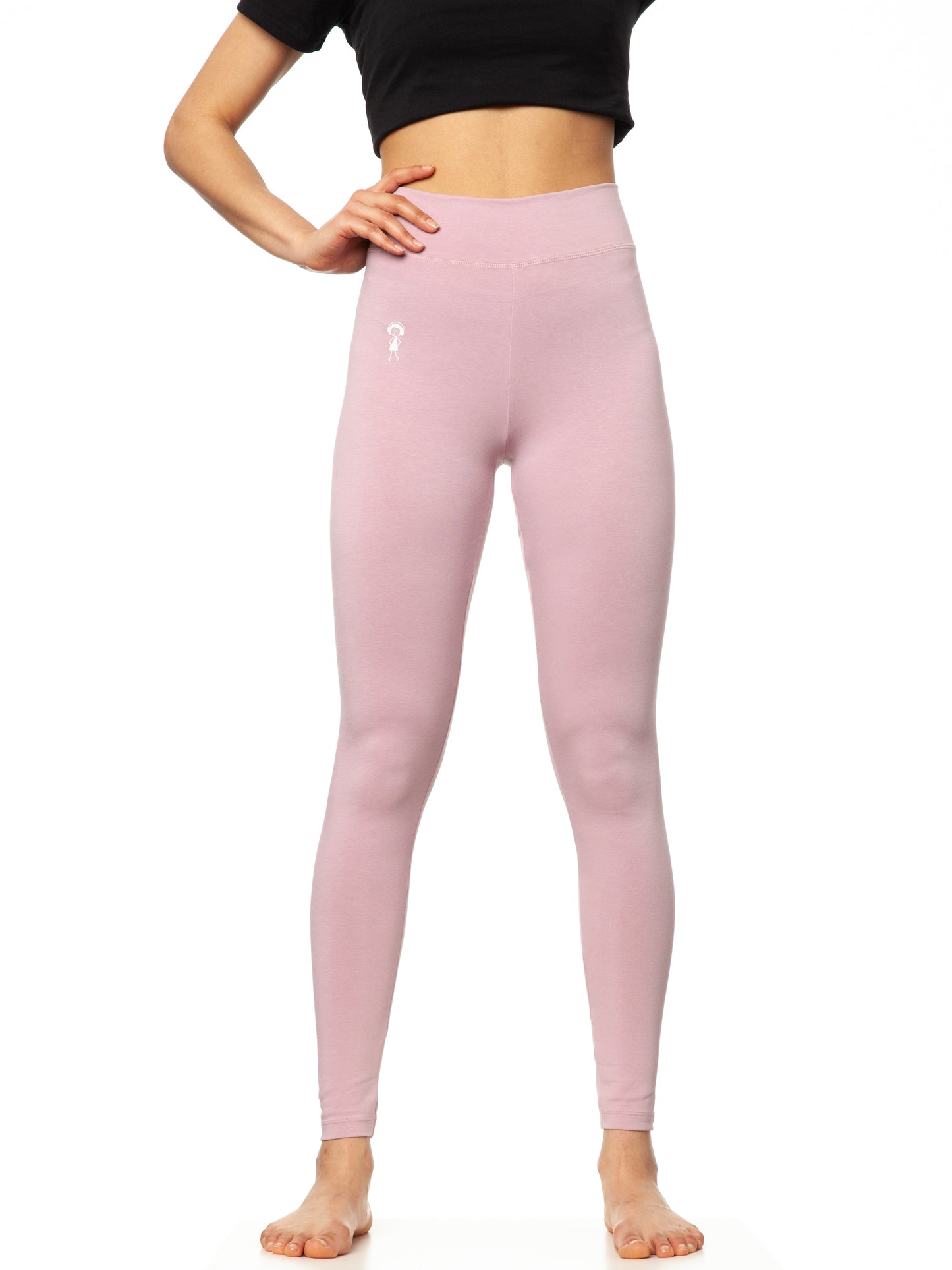 FellHerz Leggins purple rose