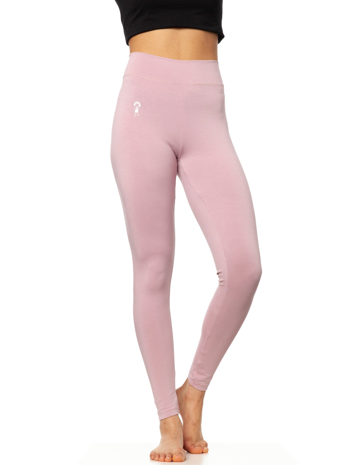 FellHerz Leggins purple rose