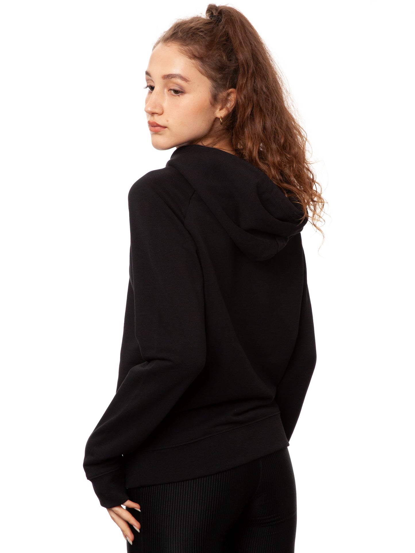 Faultier Hoodie black