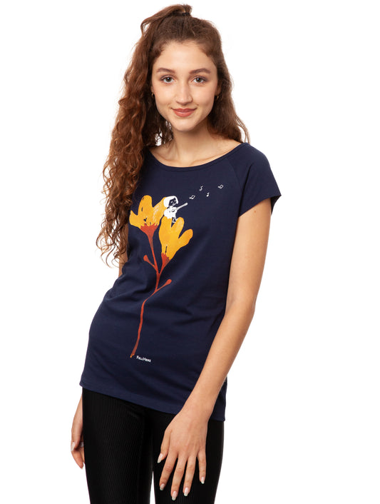 Gitarrenmädchen Cap Sleeve midnight