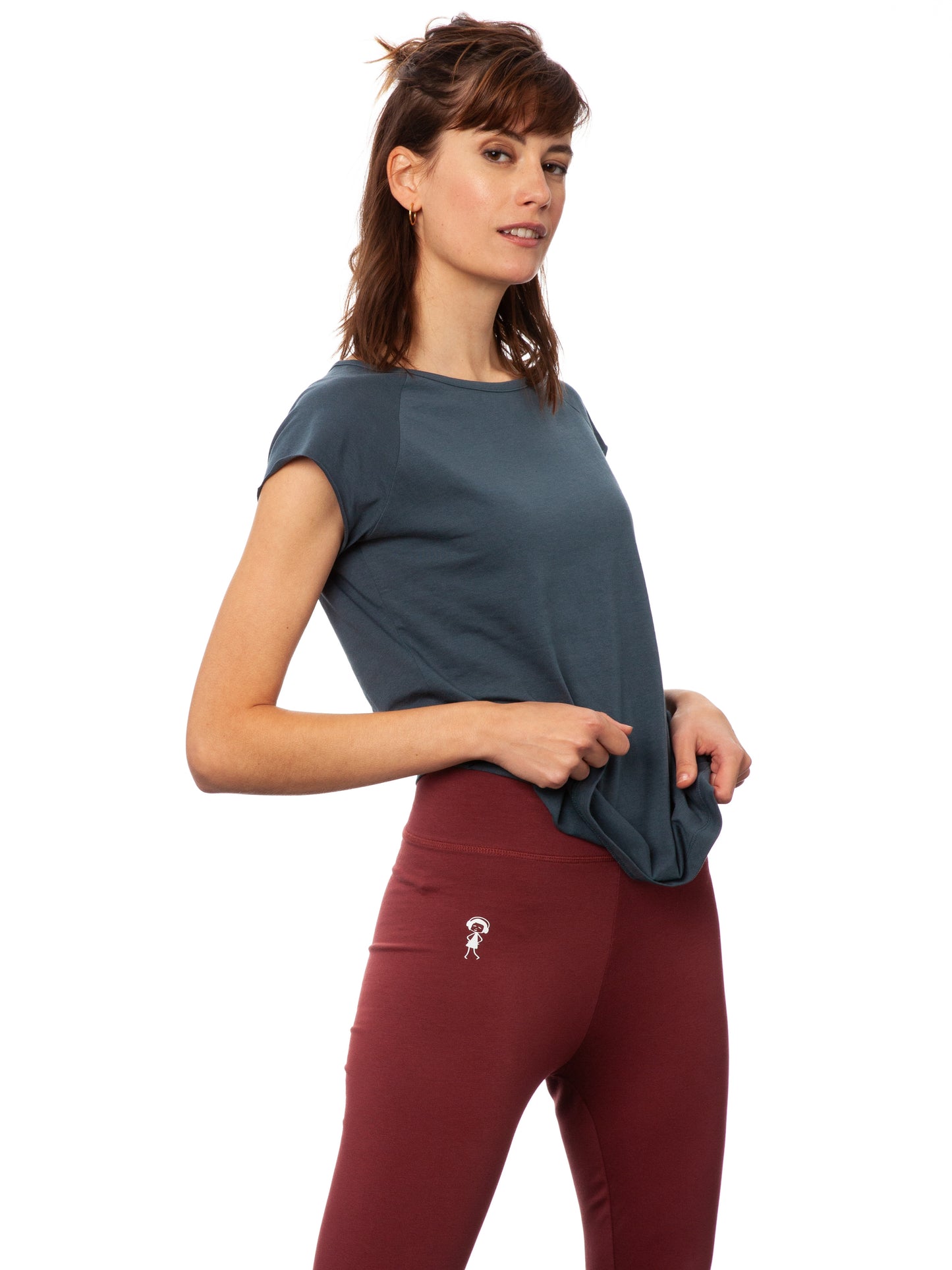 FellHerz Leggings burgundy
