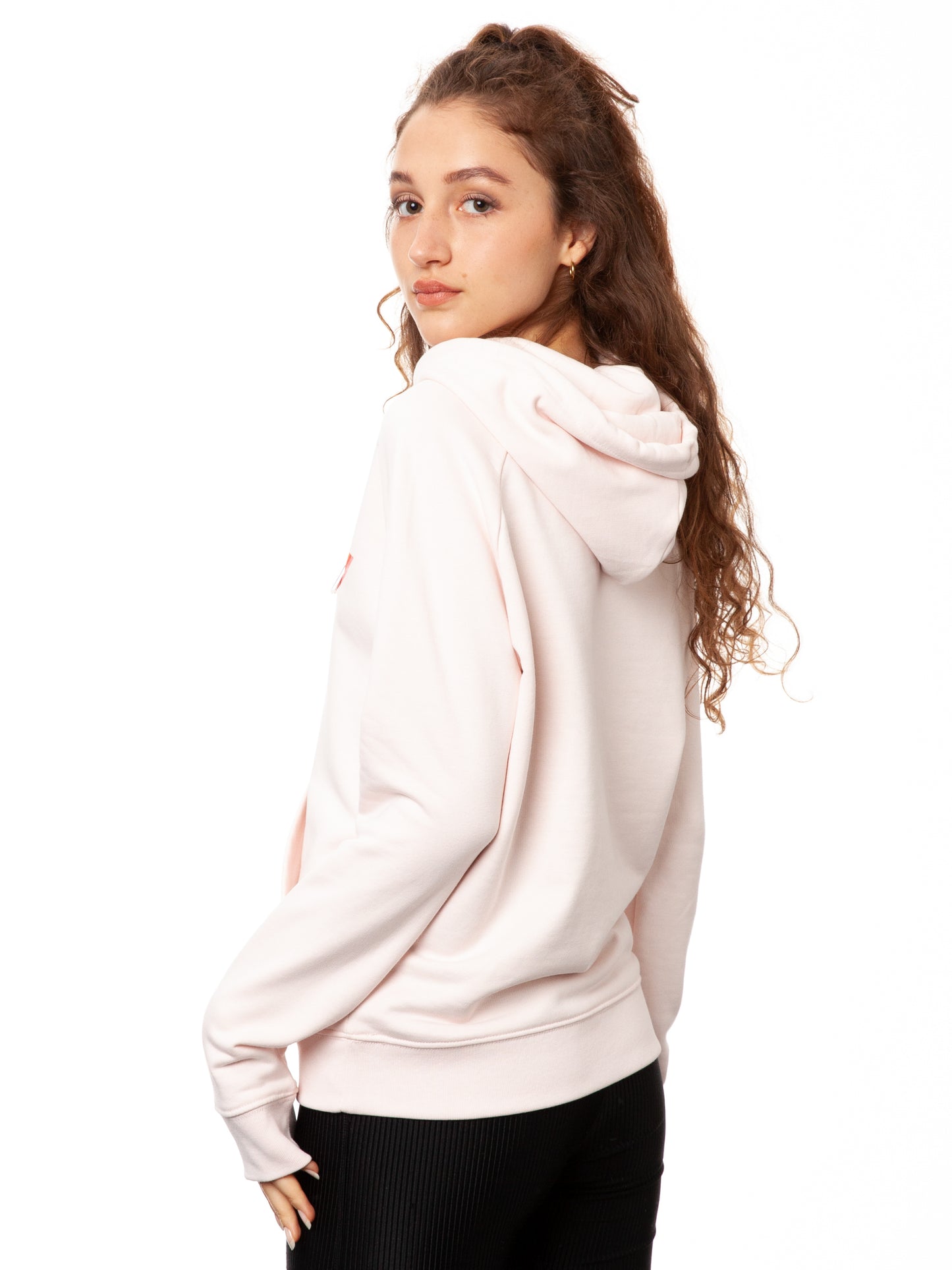 Rainbow Girl Hoodie candy pink size L