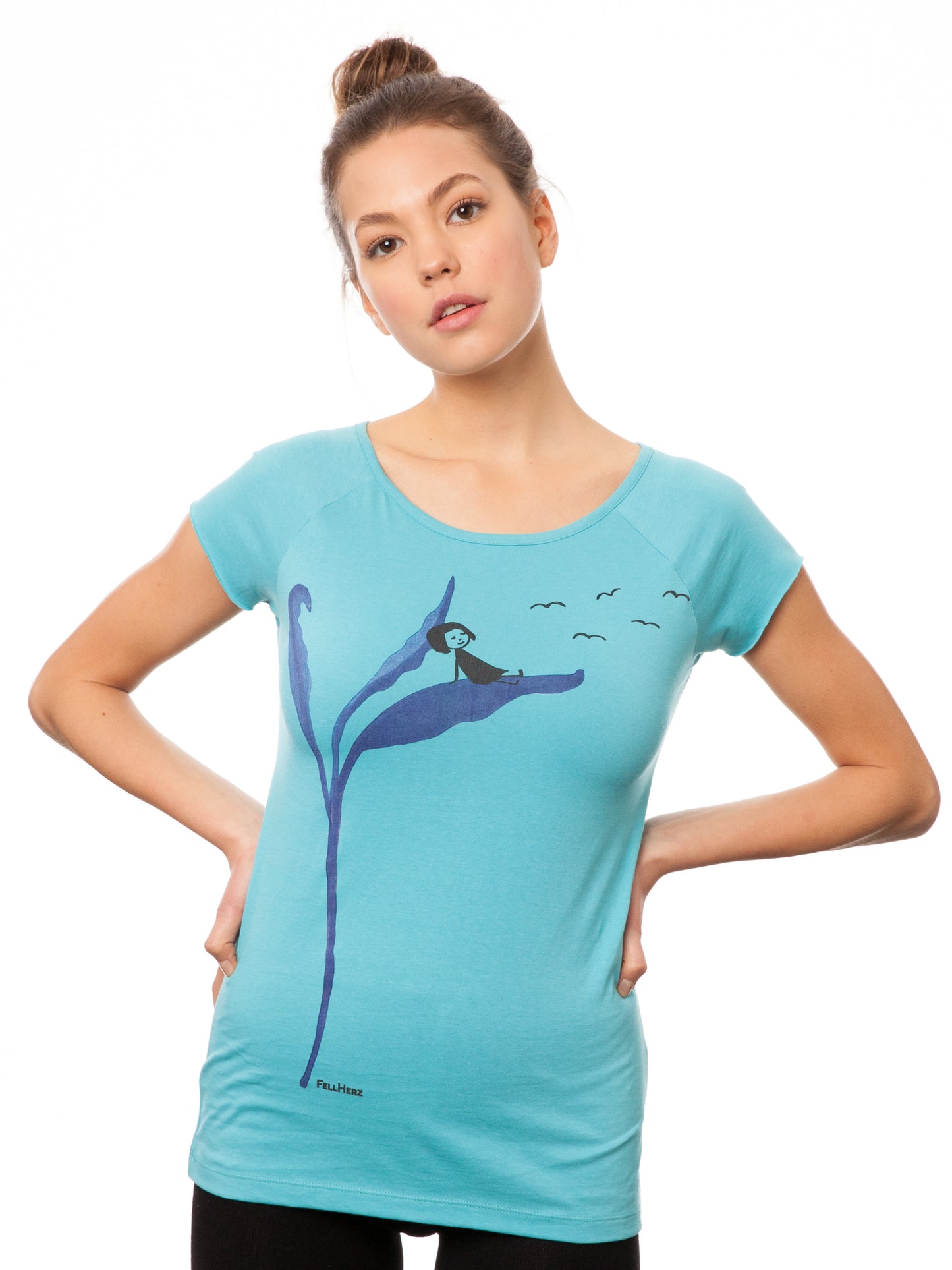 Relax Cap Sleeve neptune