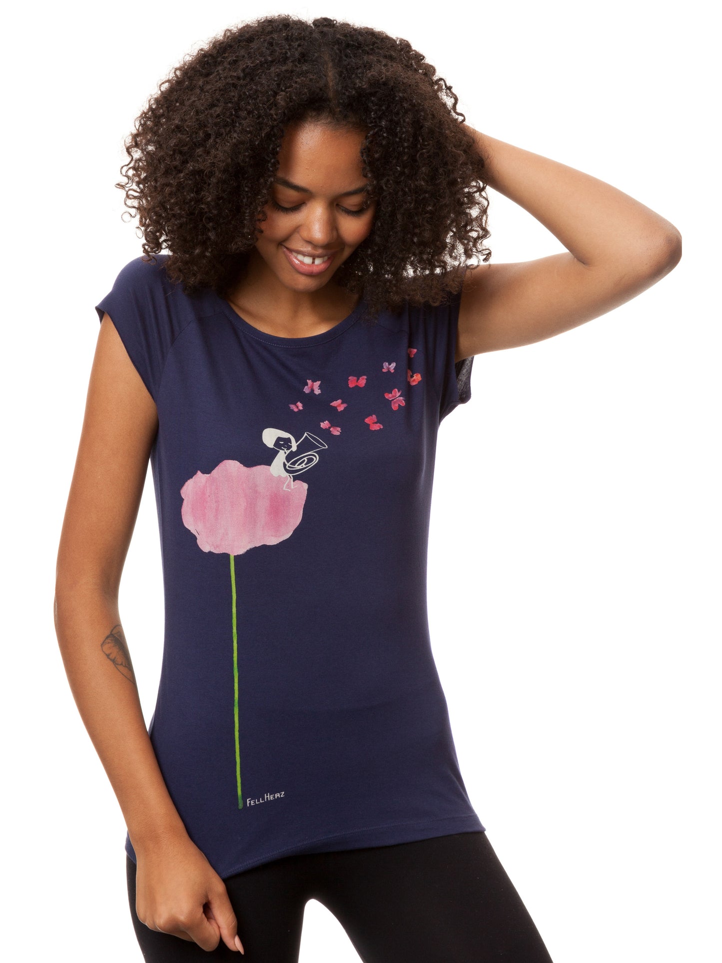 Tubamädchen Cap Sleeve midnight