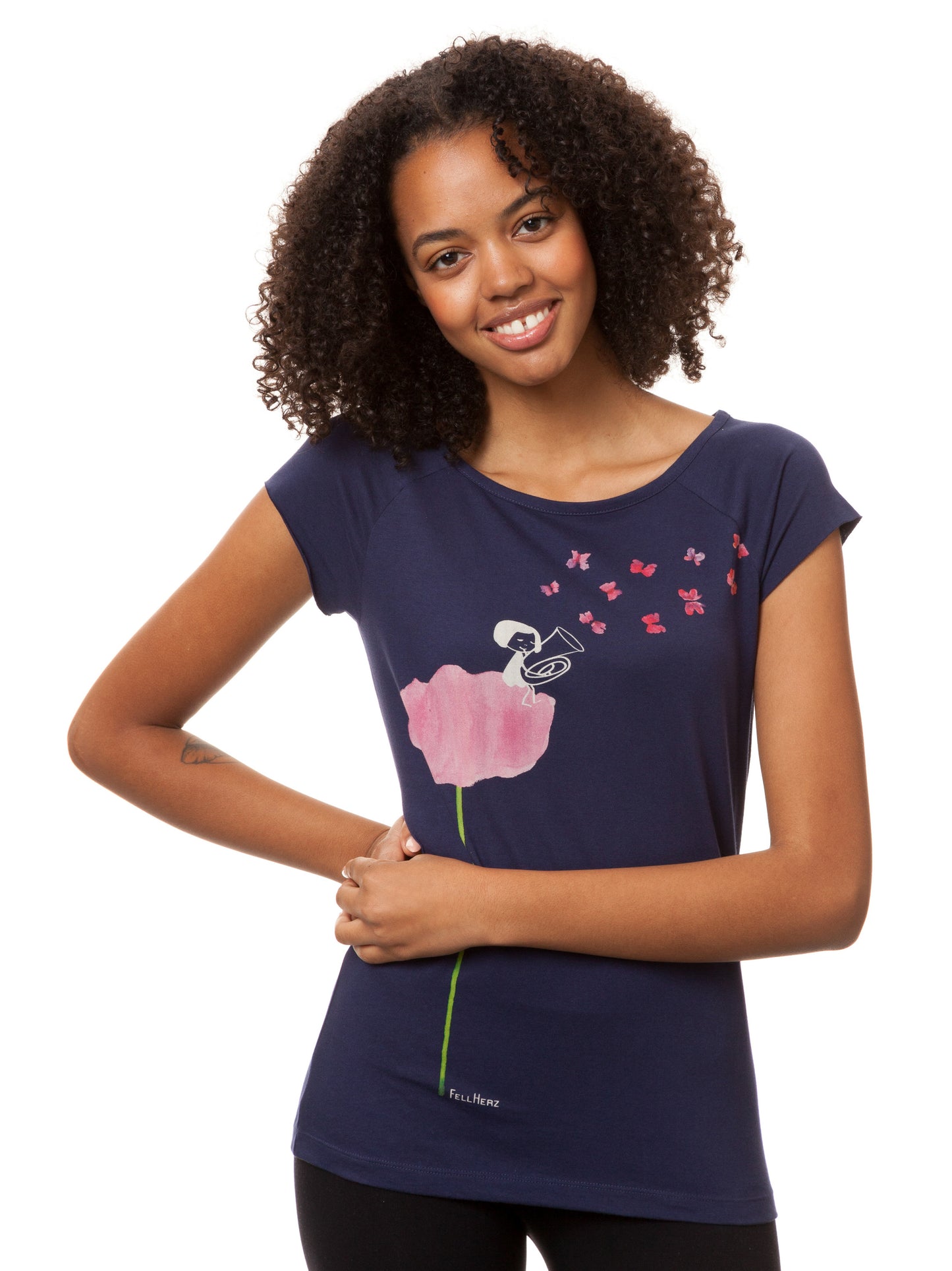 Tubamädchen Cap Sleeve midnight