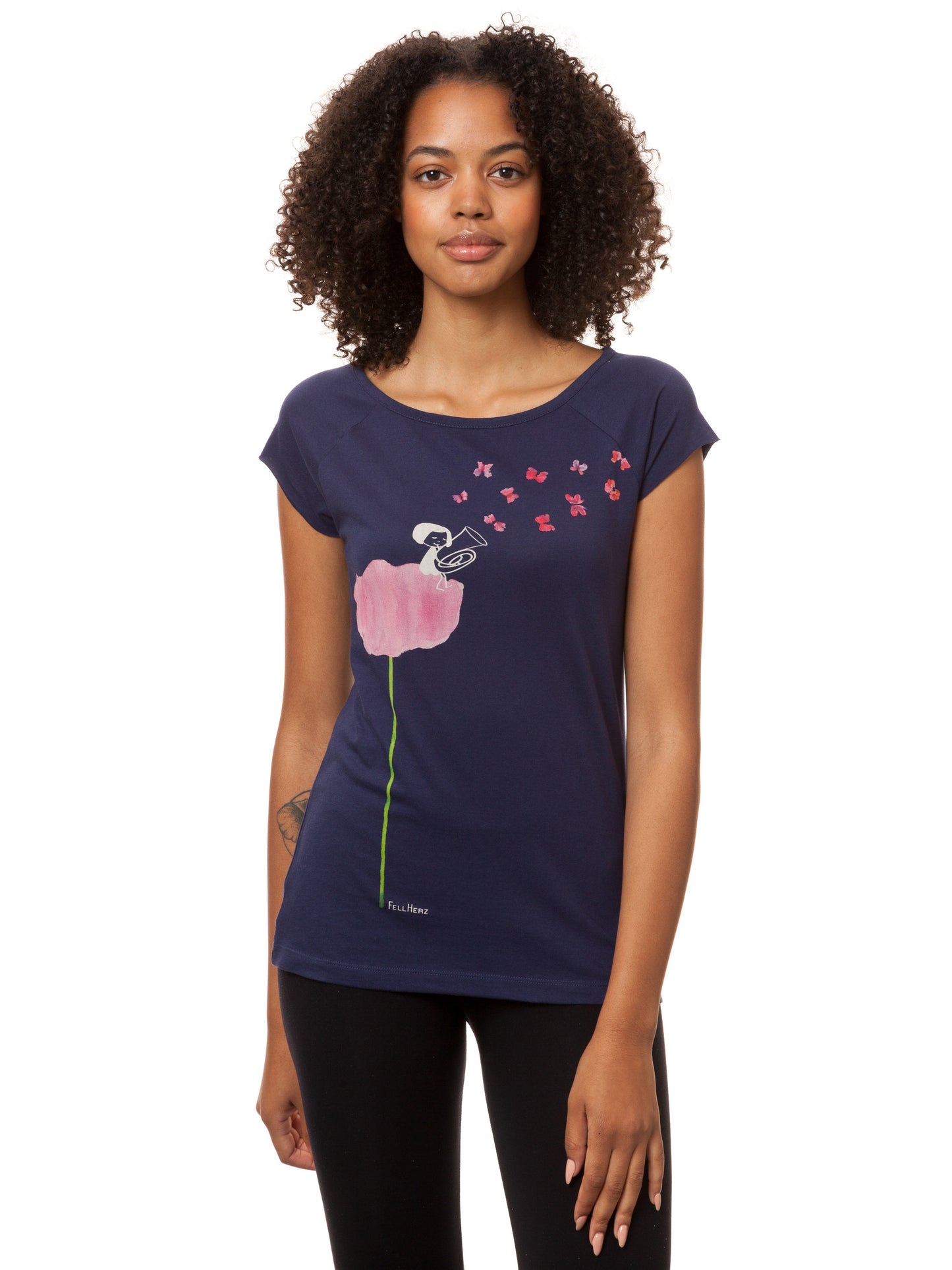 Tubamädchen Cap Sleeve midnight