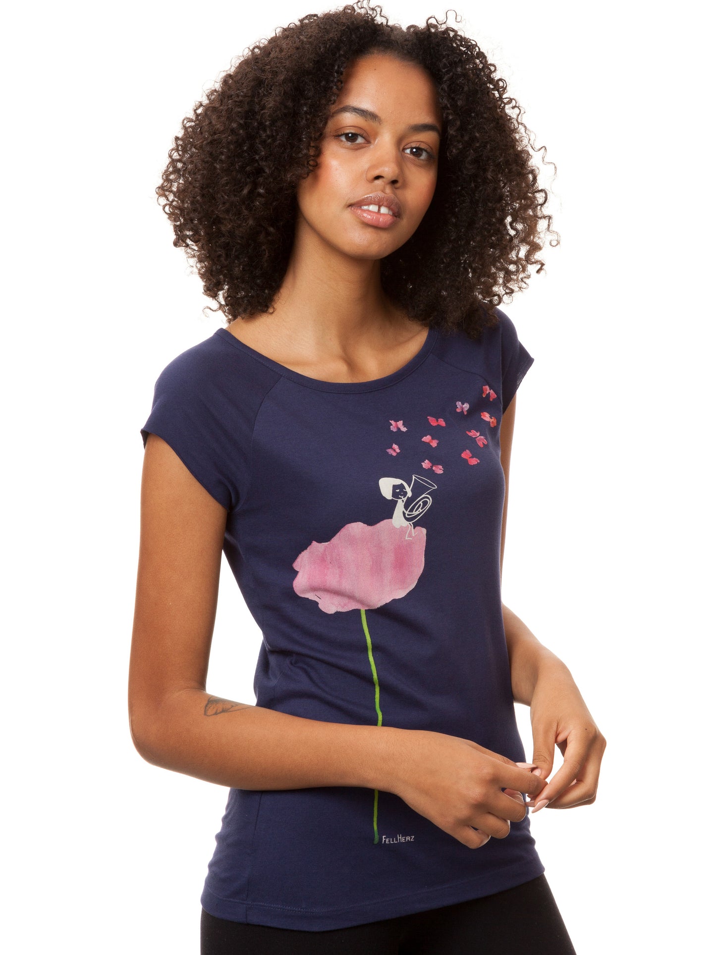 Tubamädchen Cap Sleeve midnight