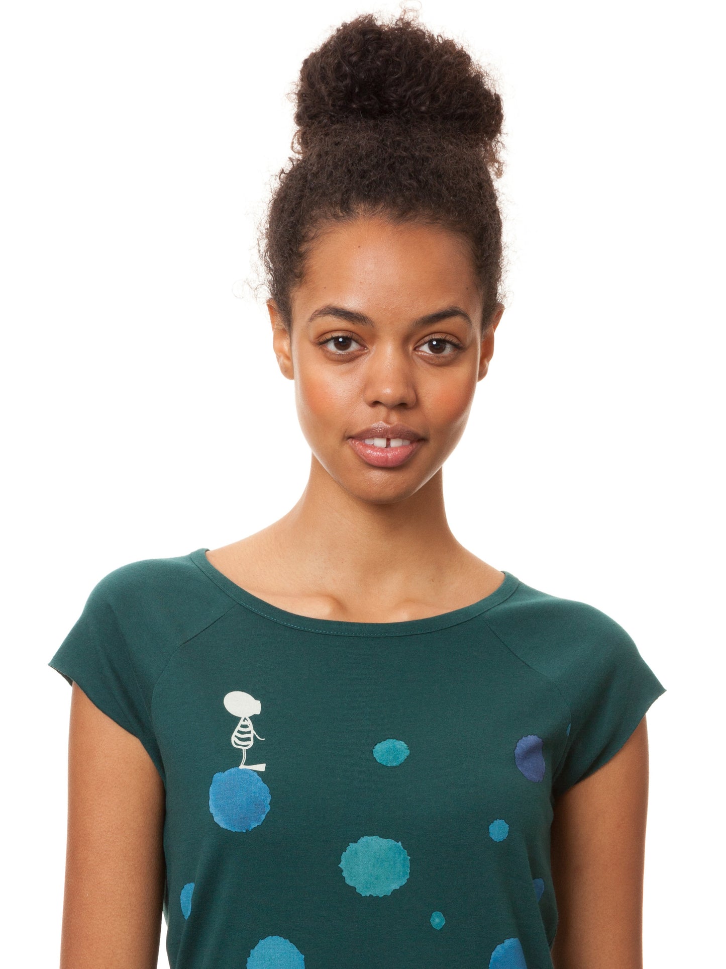 Whale Song Cap Sleeve deep teal