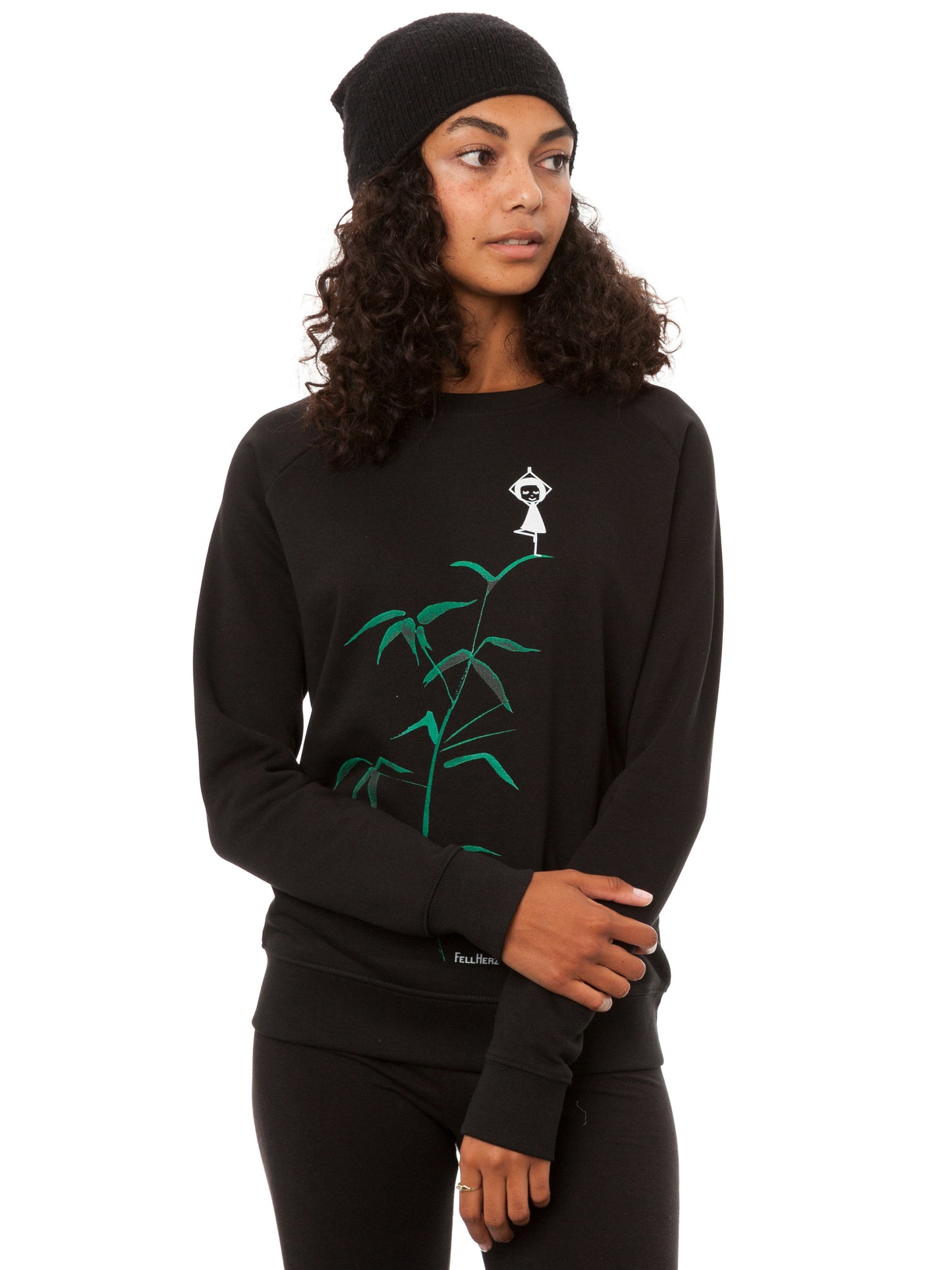 Yogamädchen Sweater black XS