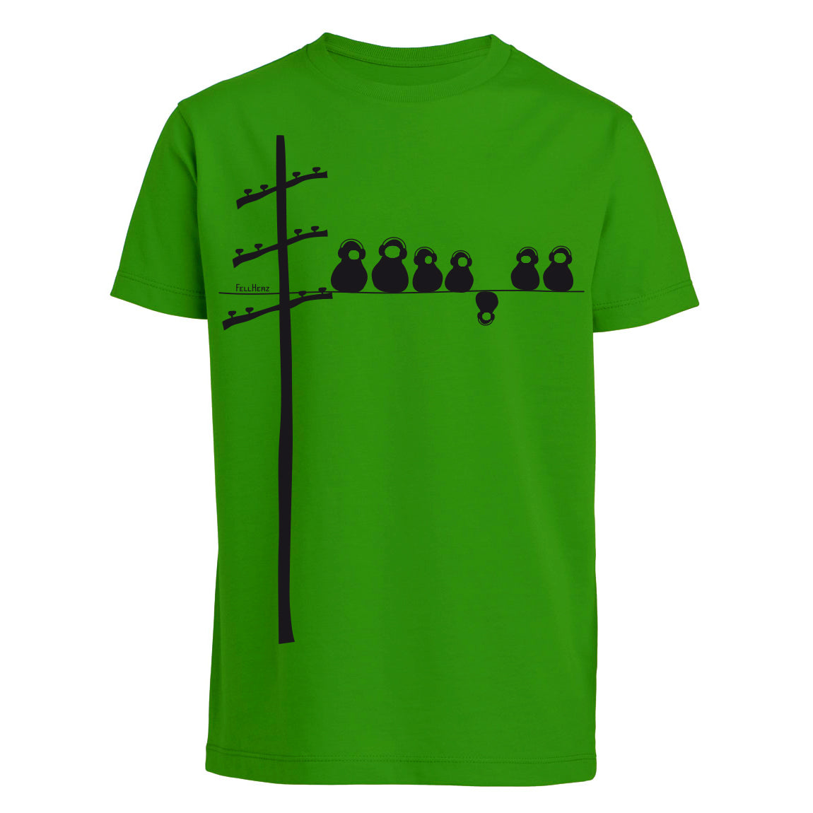 Make some noise Kids T-Shirt fresh green