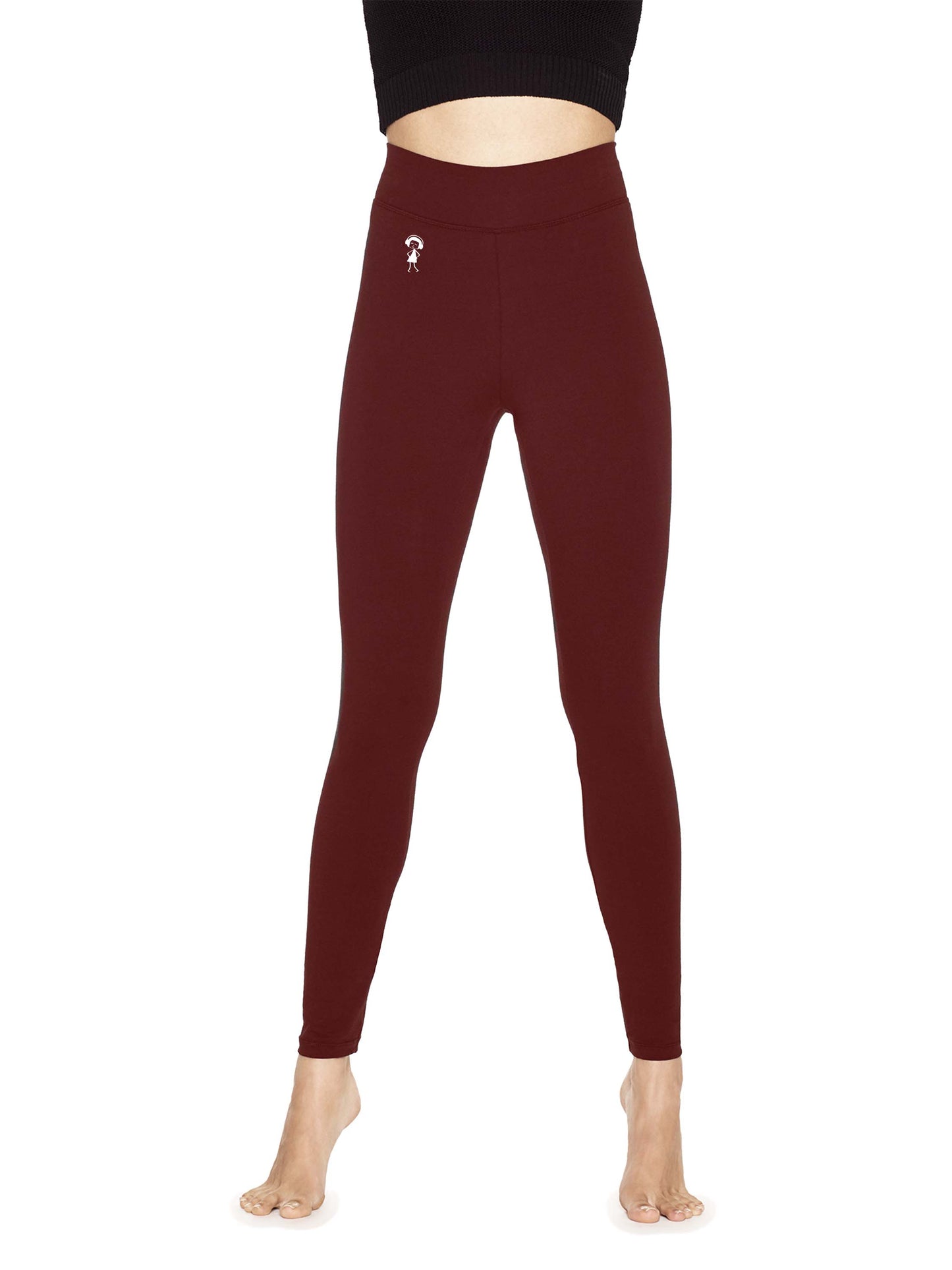 FellHerz Leggins burgundy