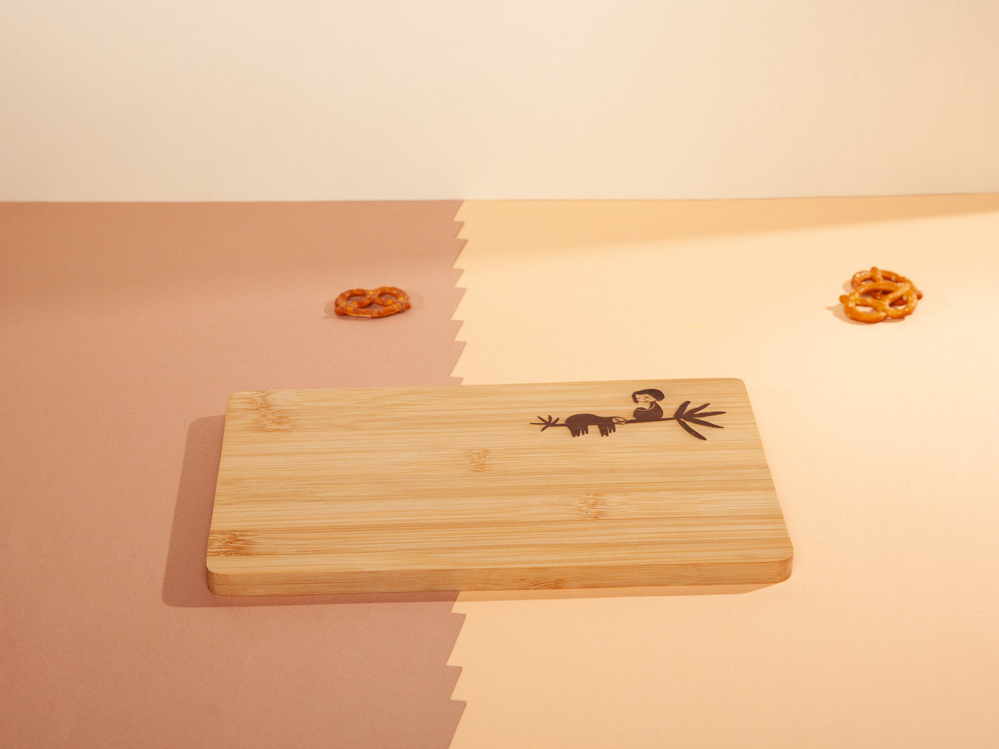 Breakfast Board Sloth Bamboo