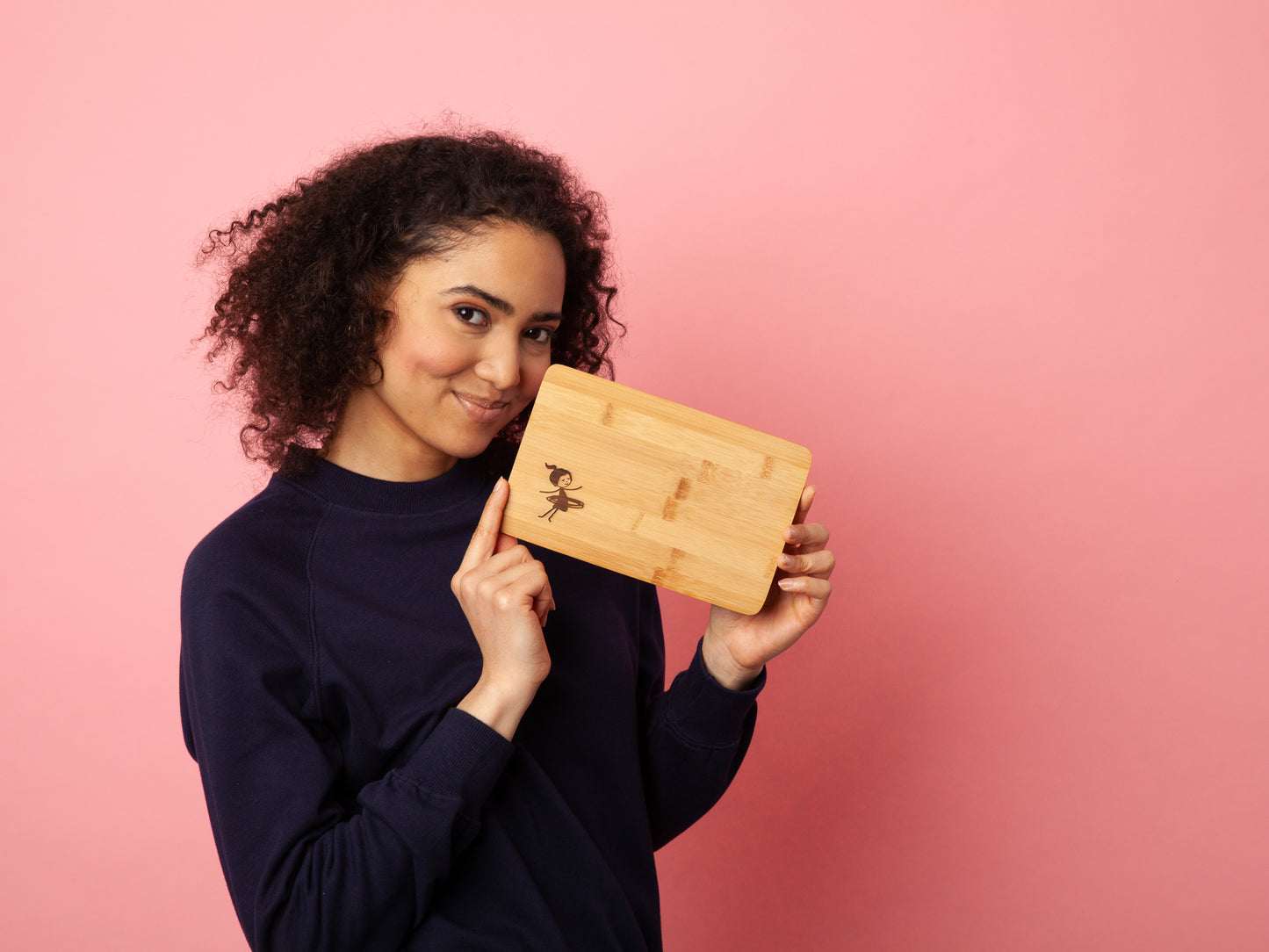 Breakfast Board Sporty Girl Bamboo