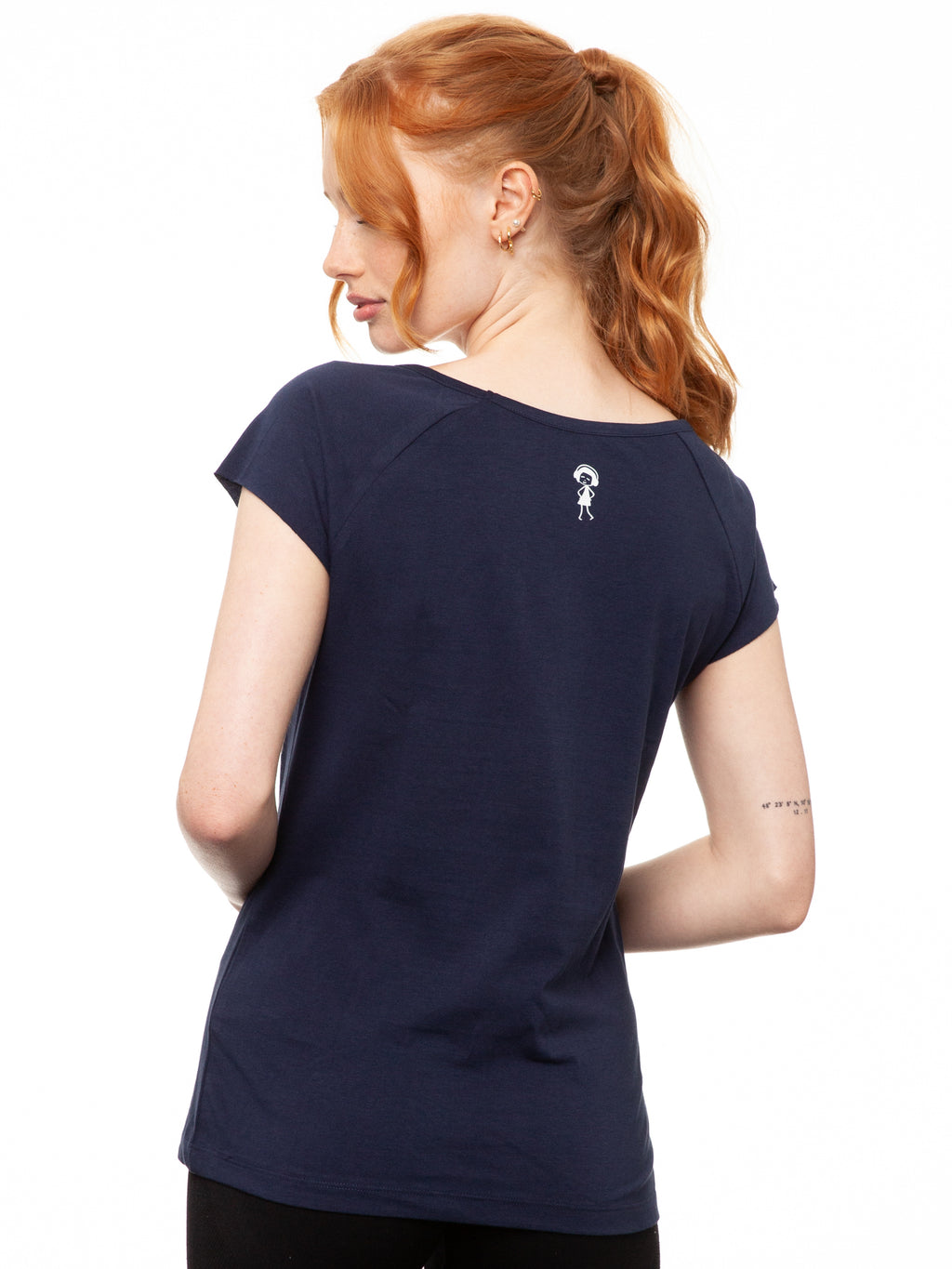 Guitar Girl Cap Sleeve midnight 